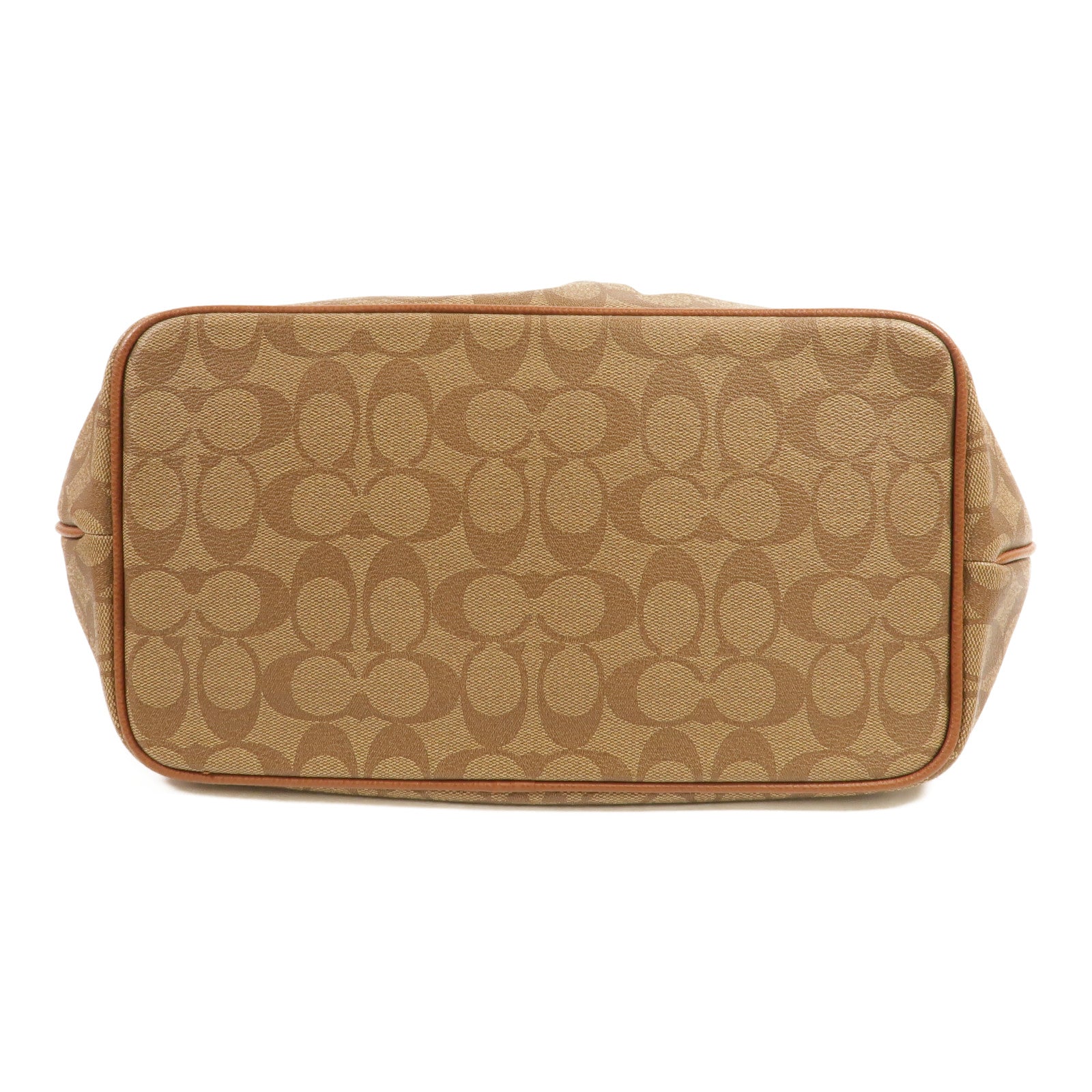 COACH 塗層帆布2Way Shoulder手挽肩背兩用袋