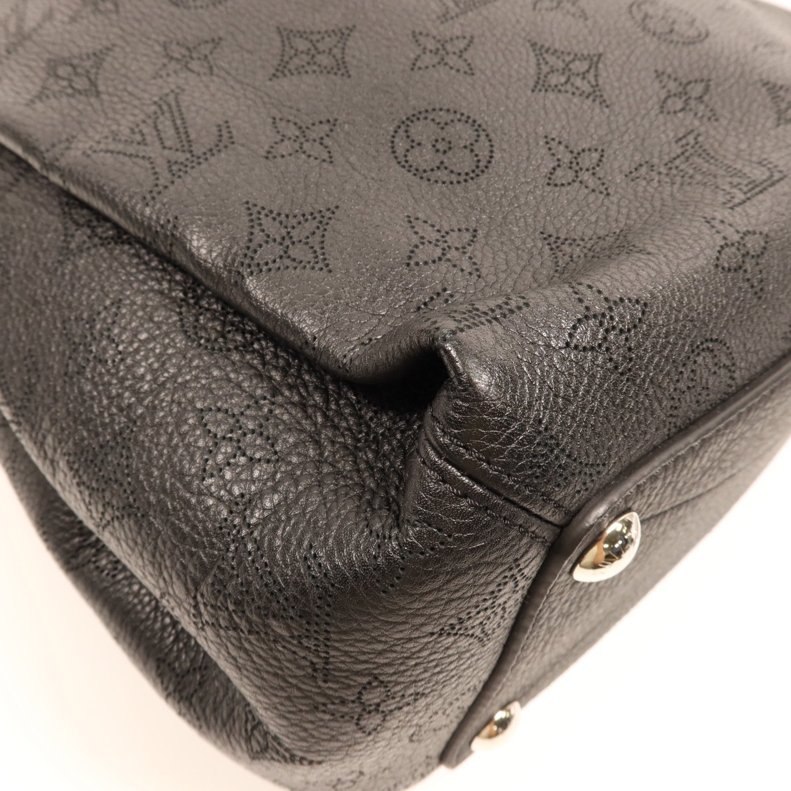 LOUIS VUITTON Mahina Babylone PM銀扣手挽肩背兩用袋