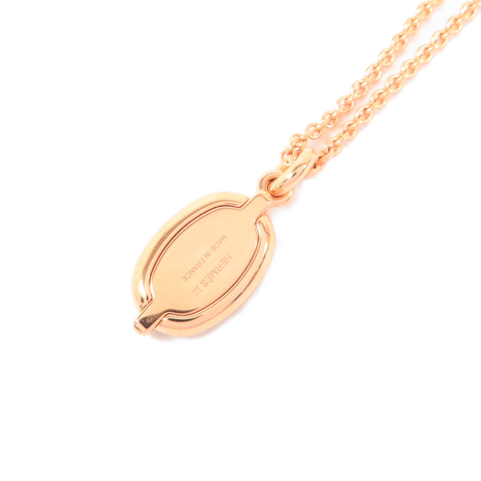 HERMES 金屬Mini Malillon Pendant項鍊