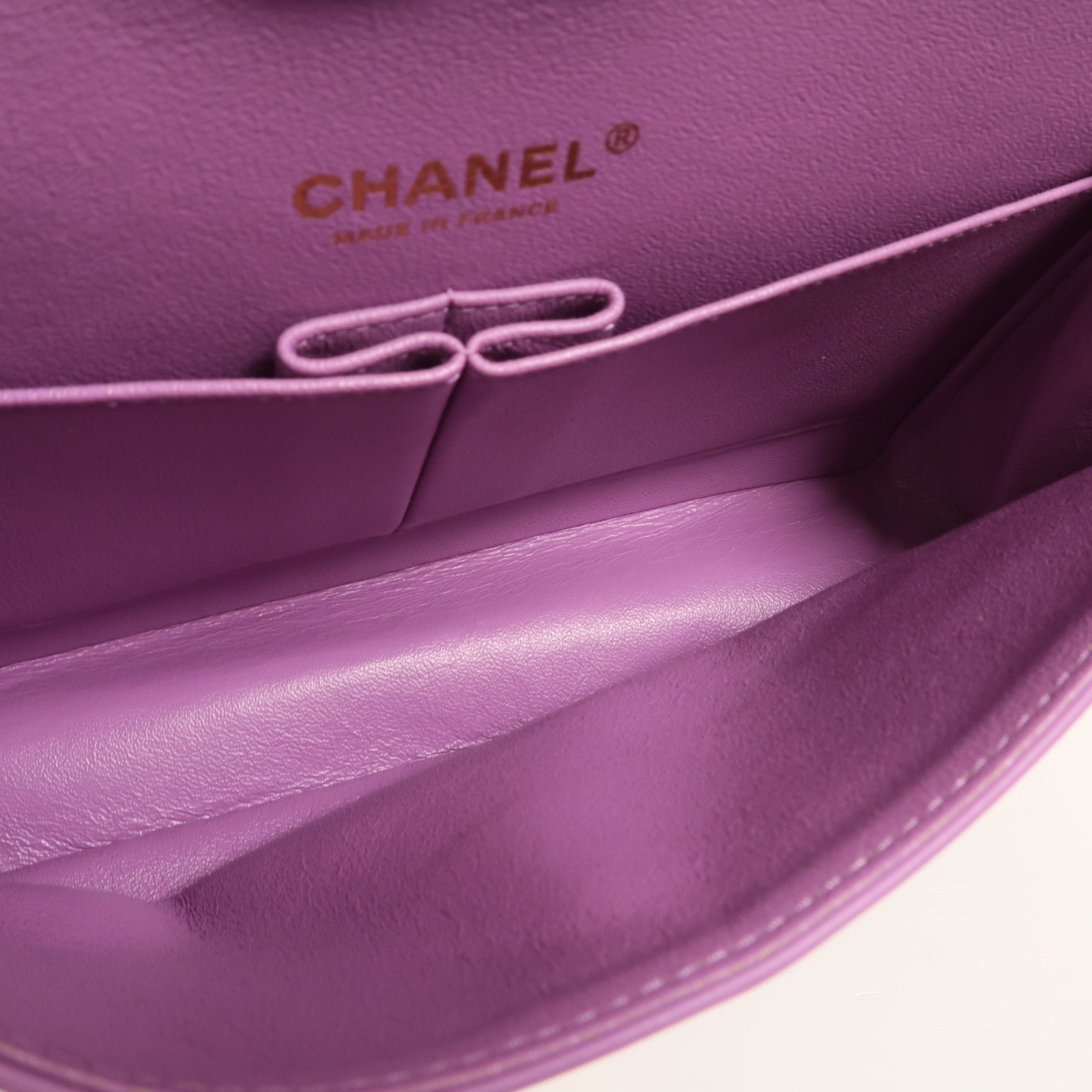 CHANEL 漆皮皮革Classic 25鏈帶肩背袋
