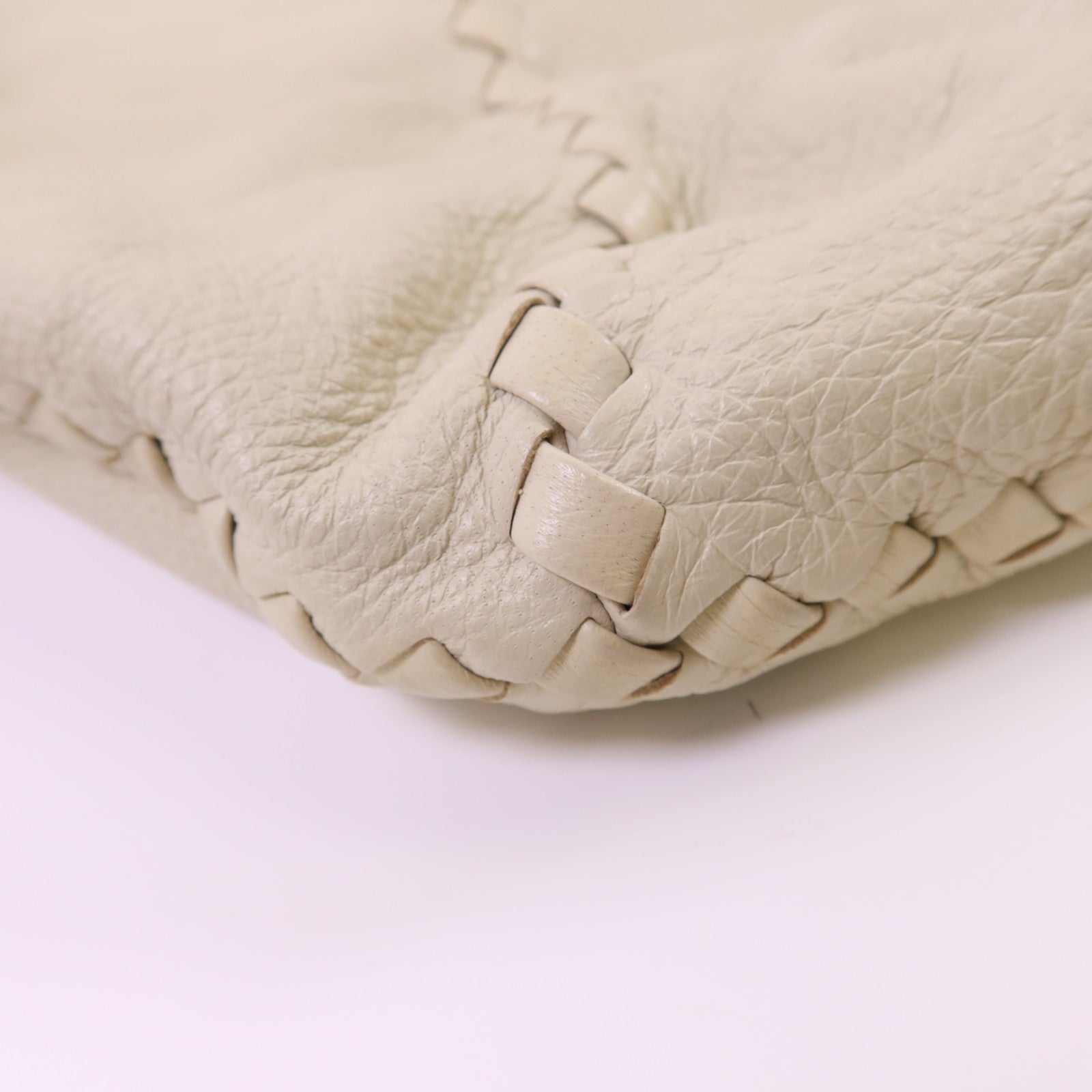 BOTTEGA VENETA 皮革Baseball Hobo Bag肩背袋