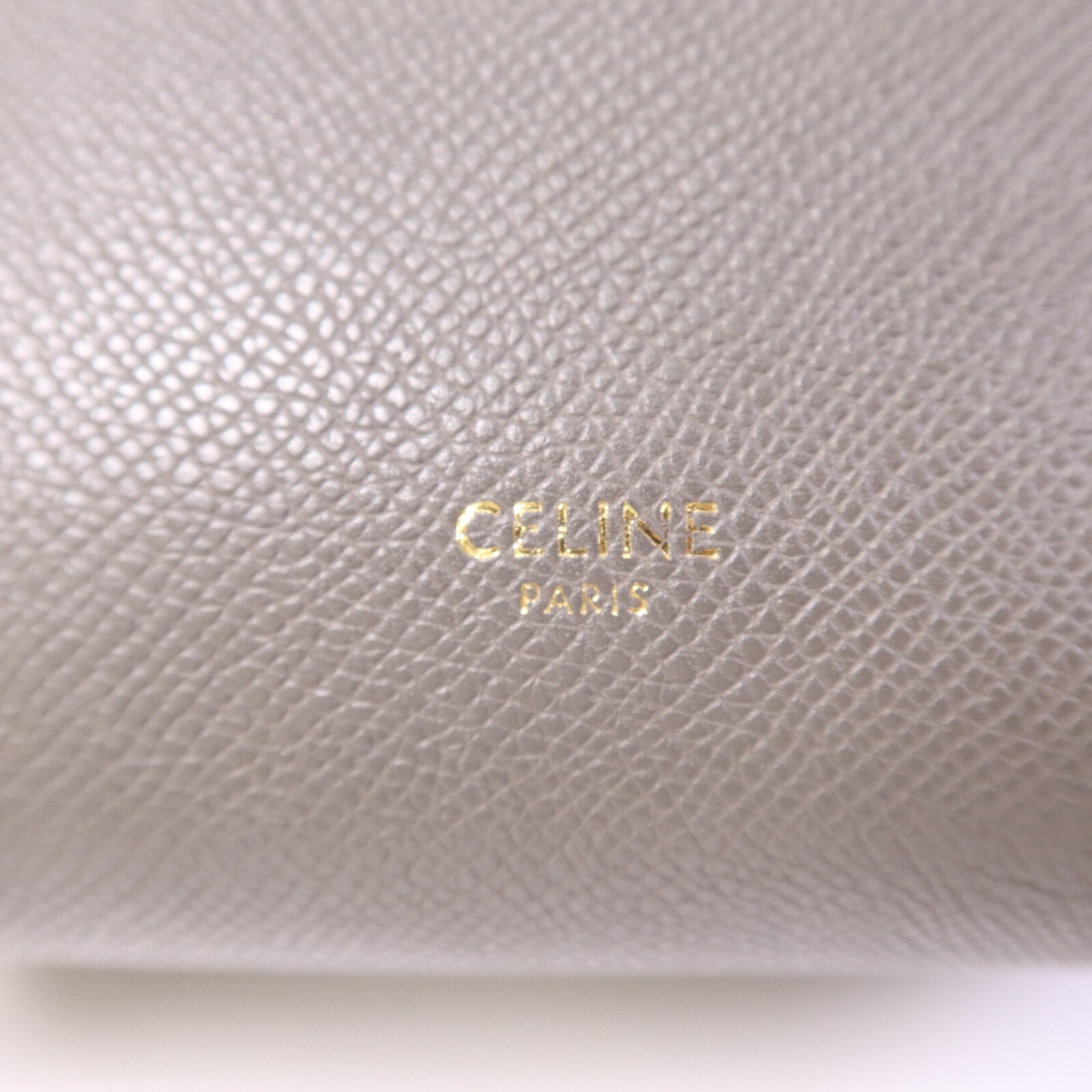 CELINE 牛皮皮革Micro Belt Bag金扣手挽肩背兩用袋