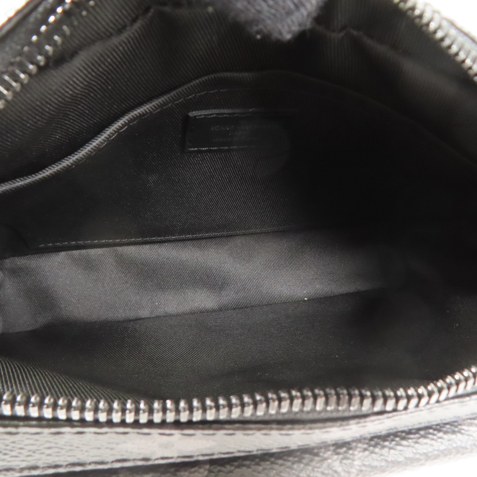LOUIS VUITTON LV Steamer Shoulder Bag M45585 Monogram Eclipse Black