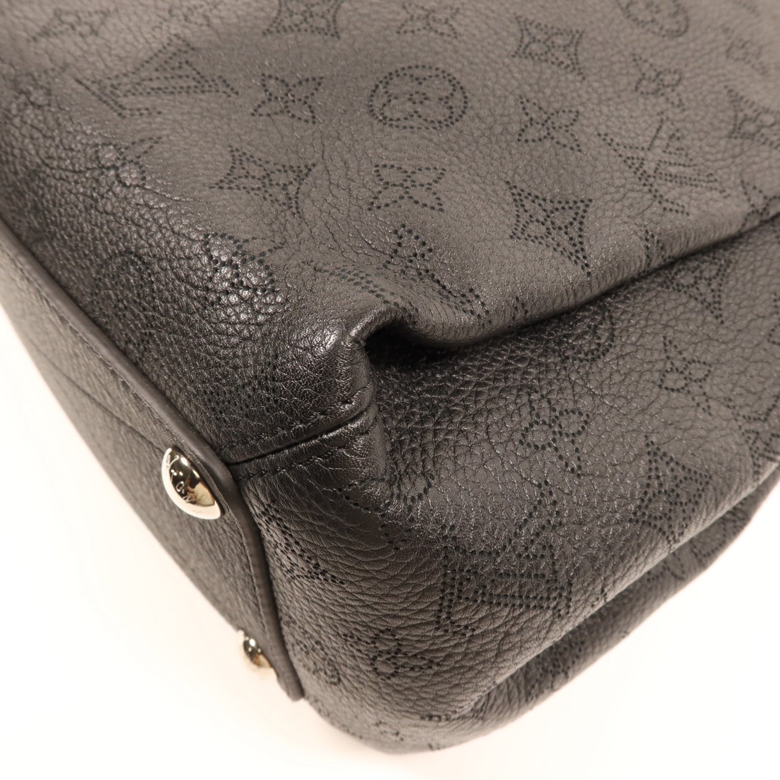 LOUIS VUITTON Mahina Babylone PM銀扣手挽肩背兩用袋