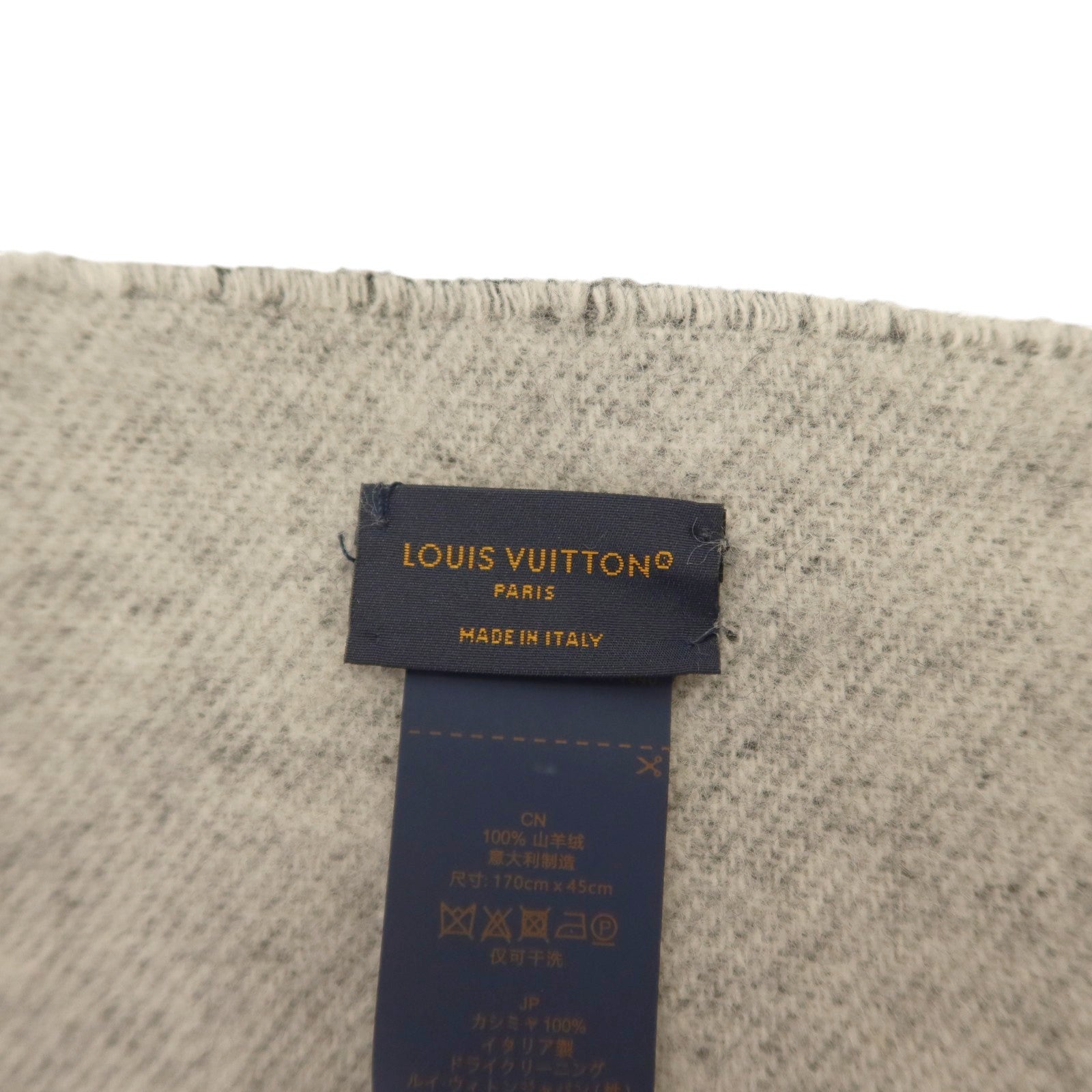 LOUIS VUITTON 羊絨Reykjavik 190x45圍巾