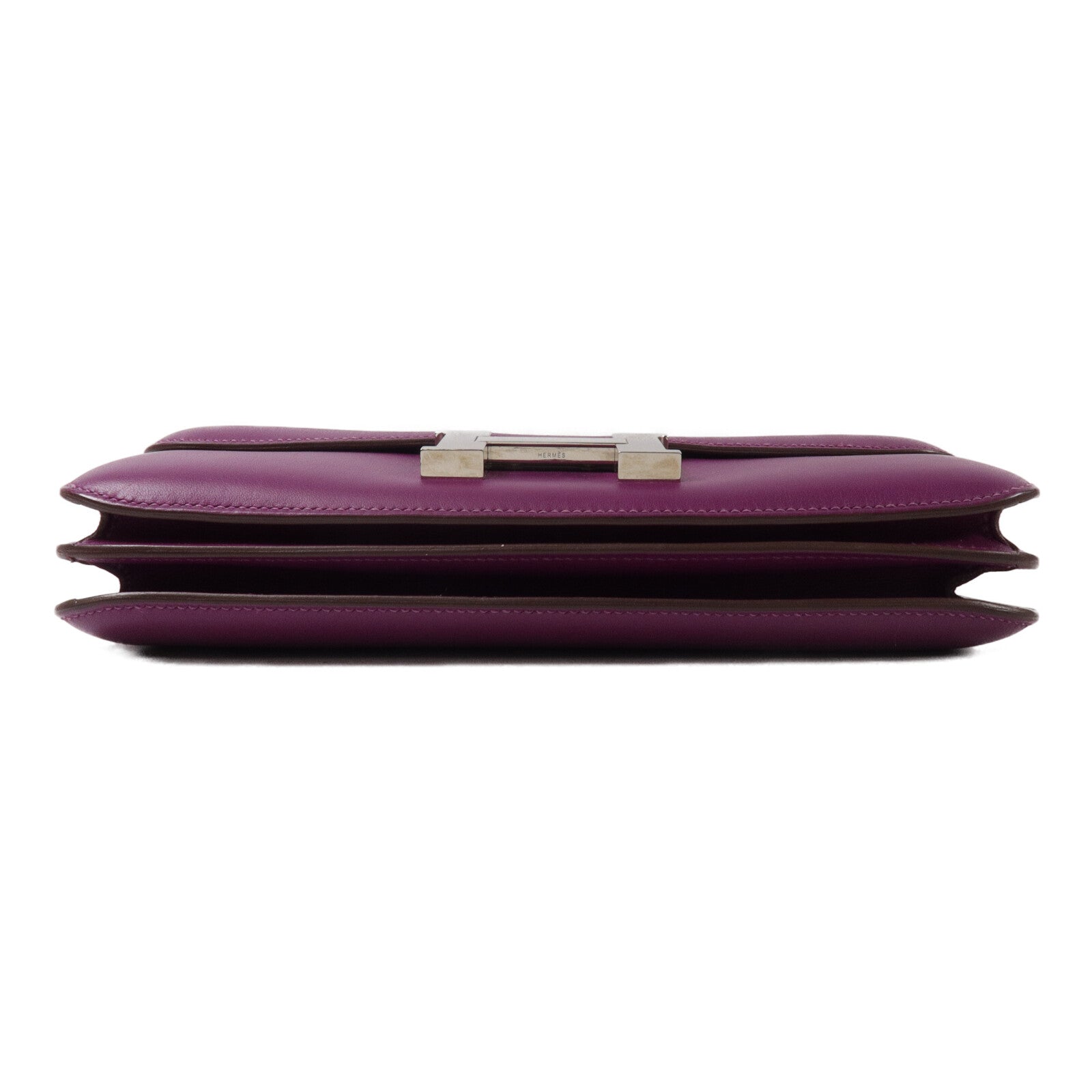 HERMES Swift皮革Constance Elan肩背袋Anemone