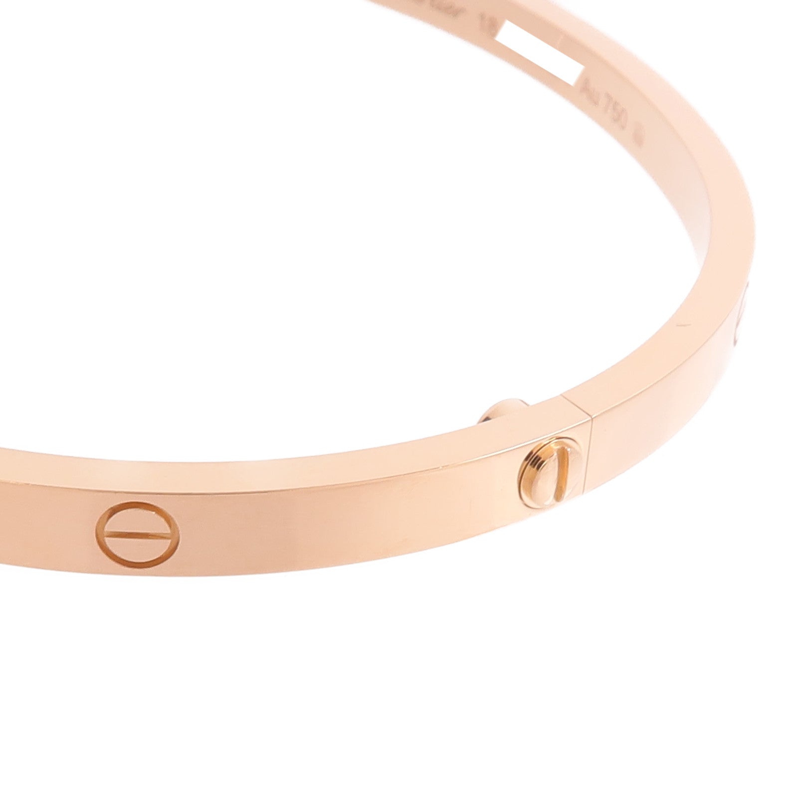 CARTIER 18K玫瑰金Love Bracelet Small Model手鐲