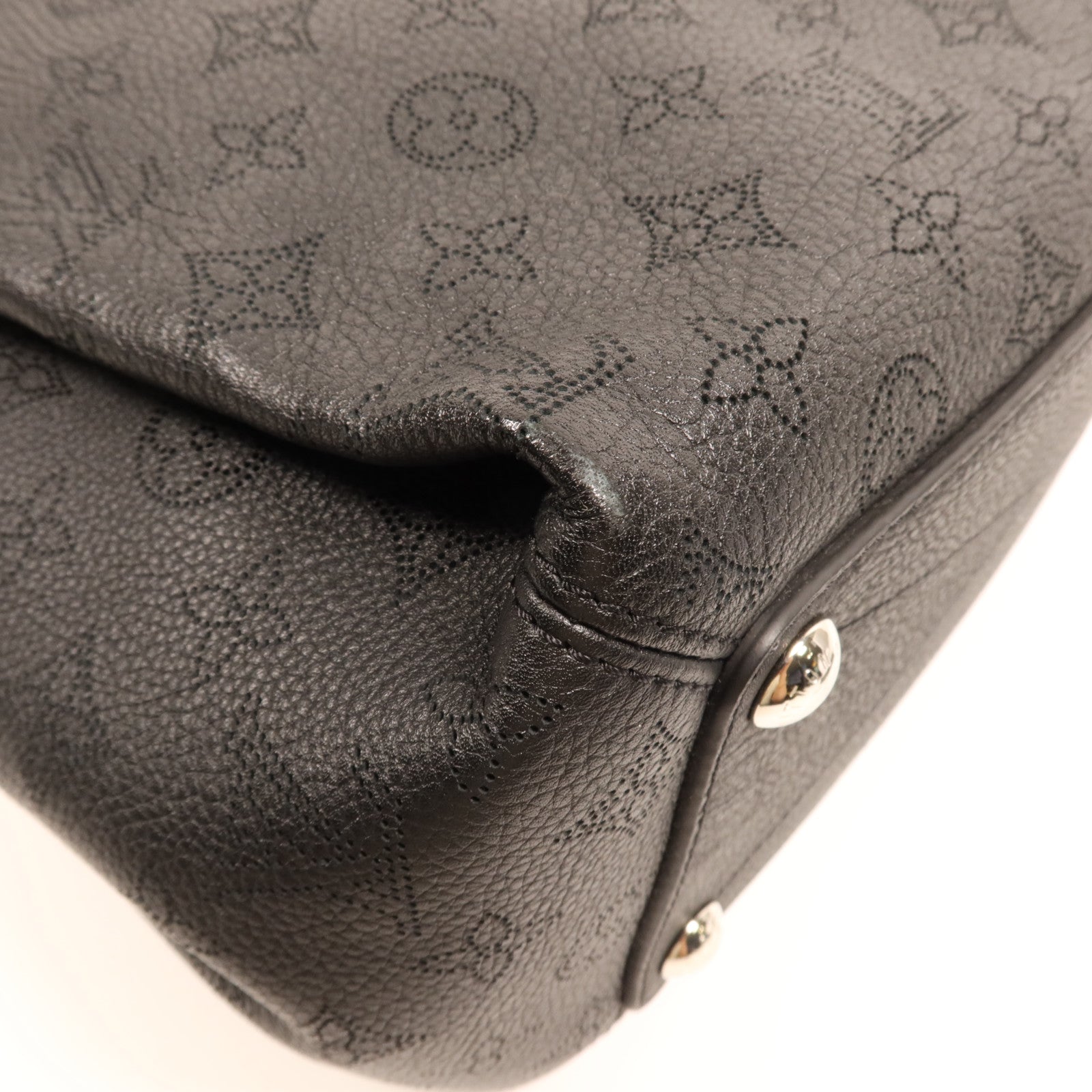 LOUIS VUITTON Mahina Babylone PM銀扣手挽肩背兩用袋