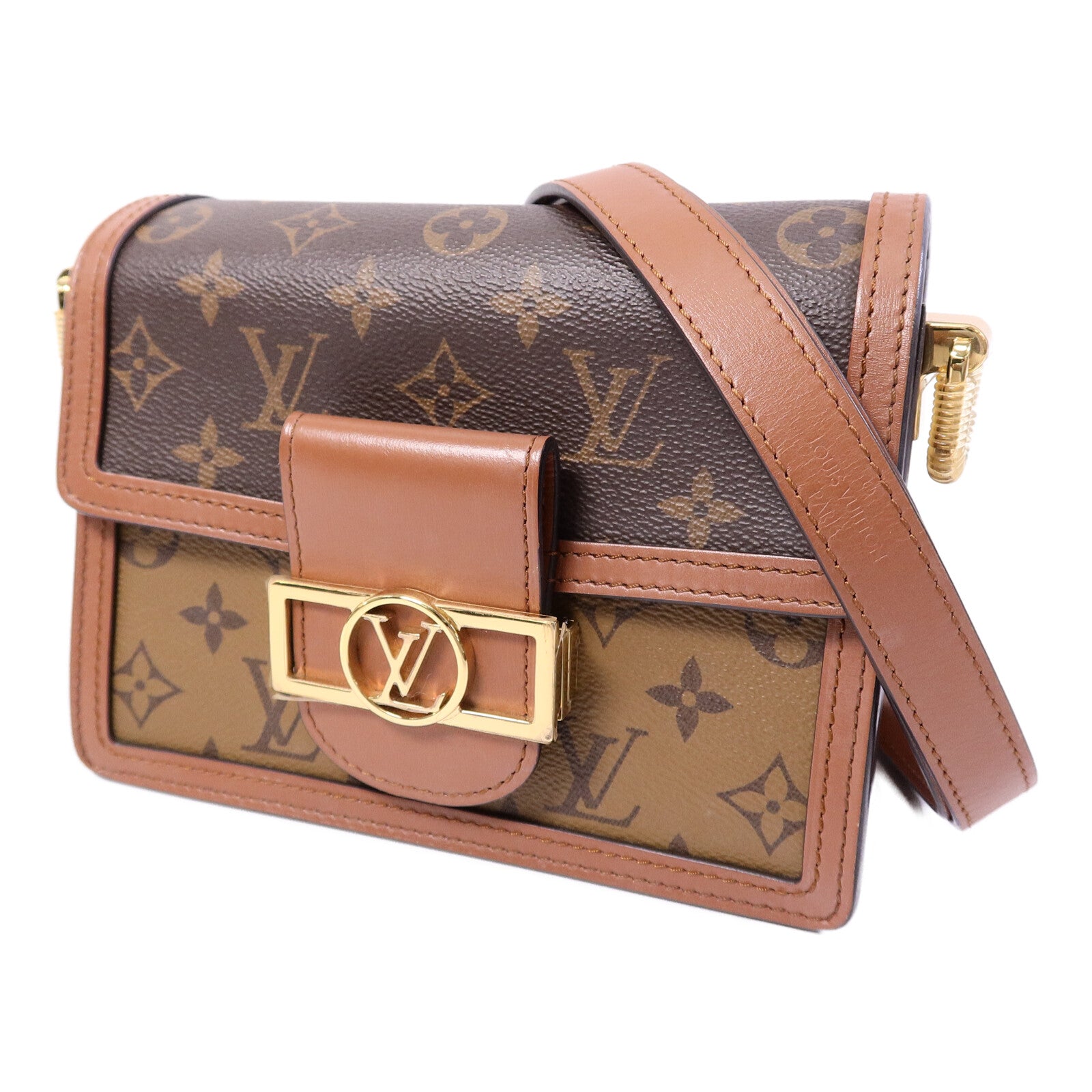 LOUIS VUITTON 【激減優惠】Monogram Reverse Mini Dauphine肩背袋