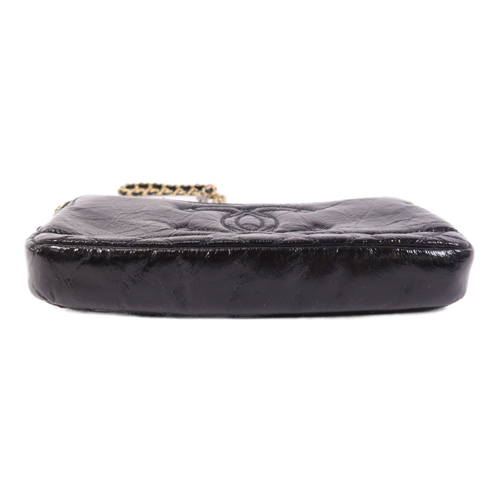 CHANEL 【激減優惠】牛皮皮革WOC Wallet On Chain鏈帶肩背袋