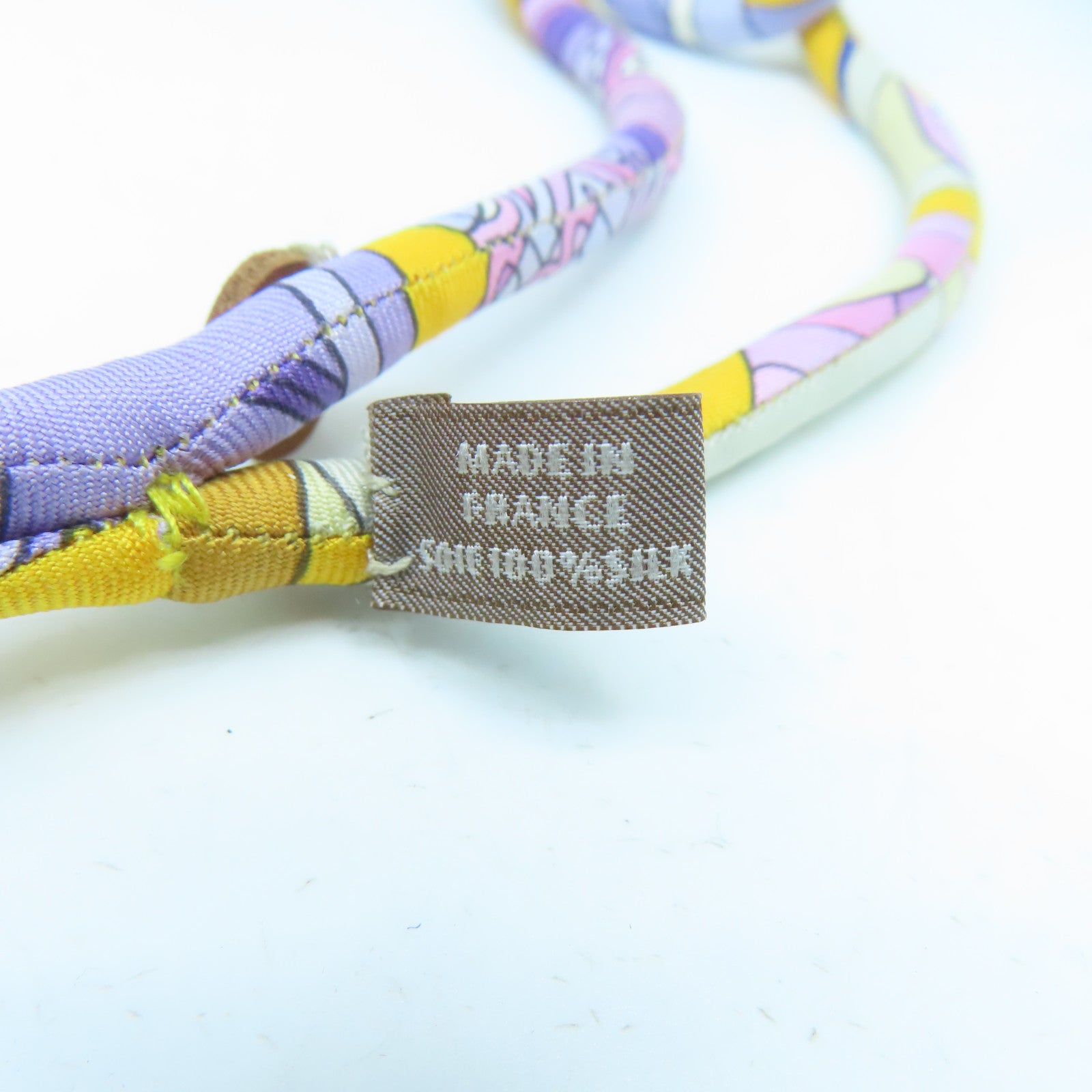 HERMES 【激減優惠】絲質Necklace項鍊橙色/粉紅色/紫色/啡色#40cm