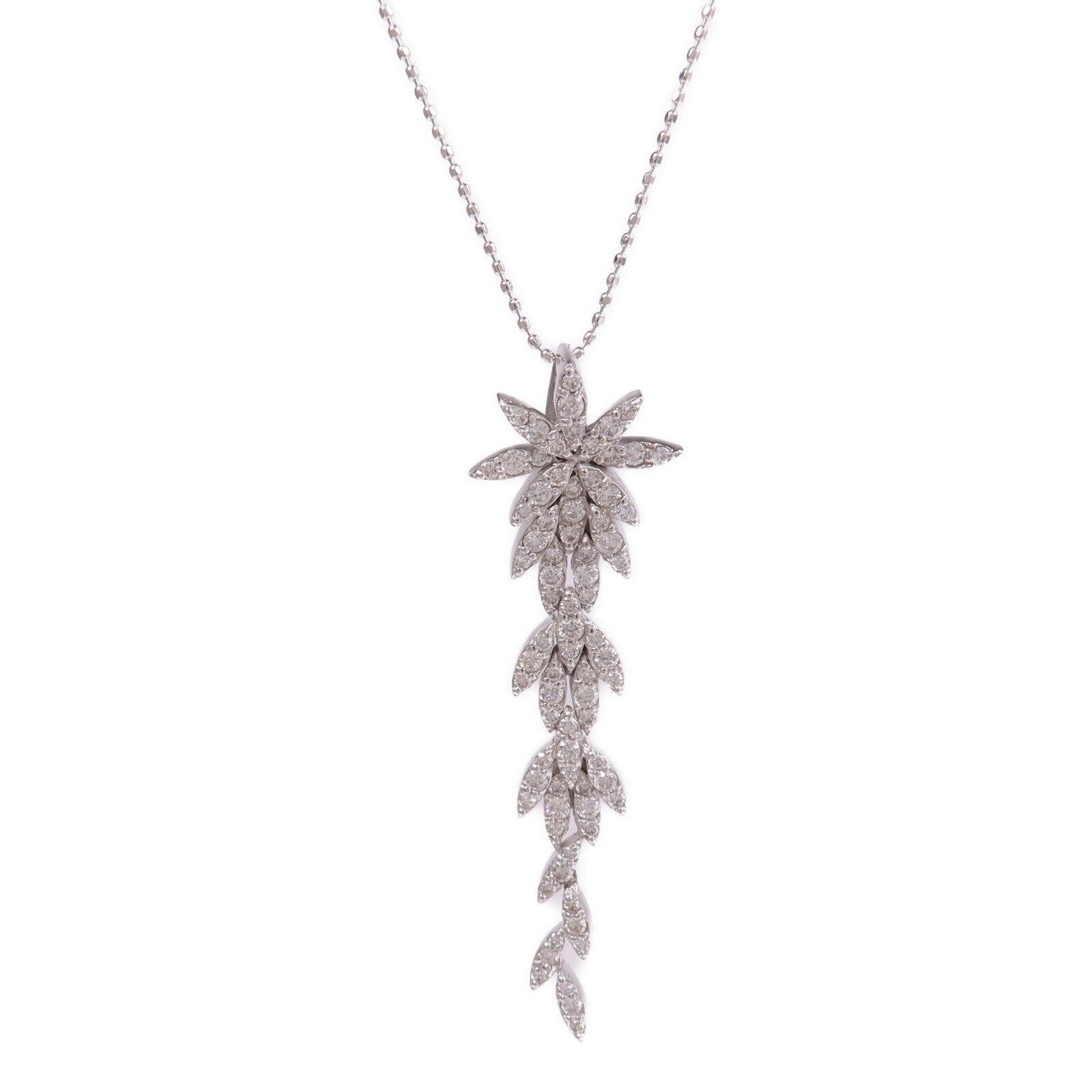 JEWELRY 18K白金Diamond Necklace鑽石項鍊