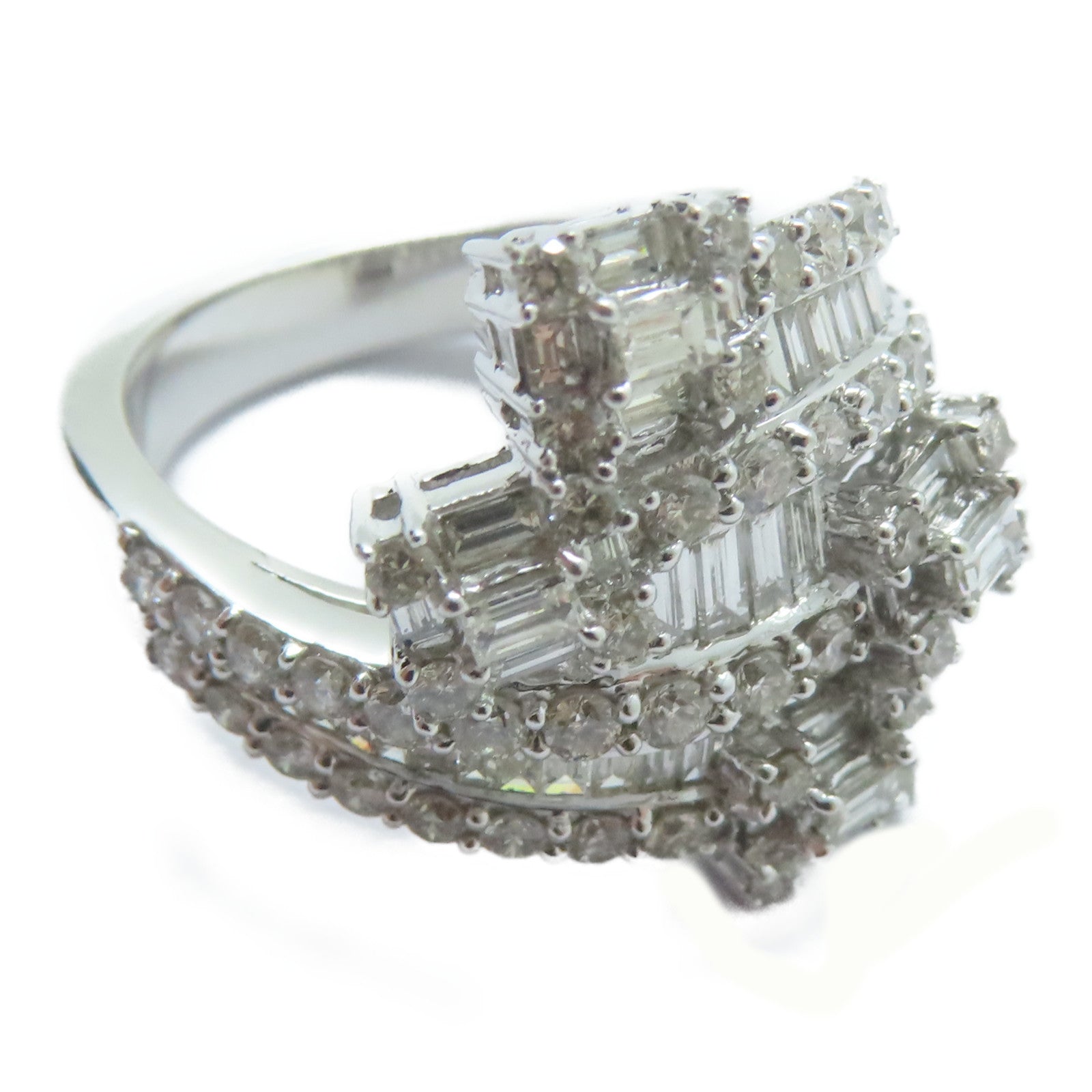 JEWELRY 18K白金/1.77ct鑽石Diamond Ring戒指US#6