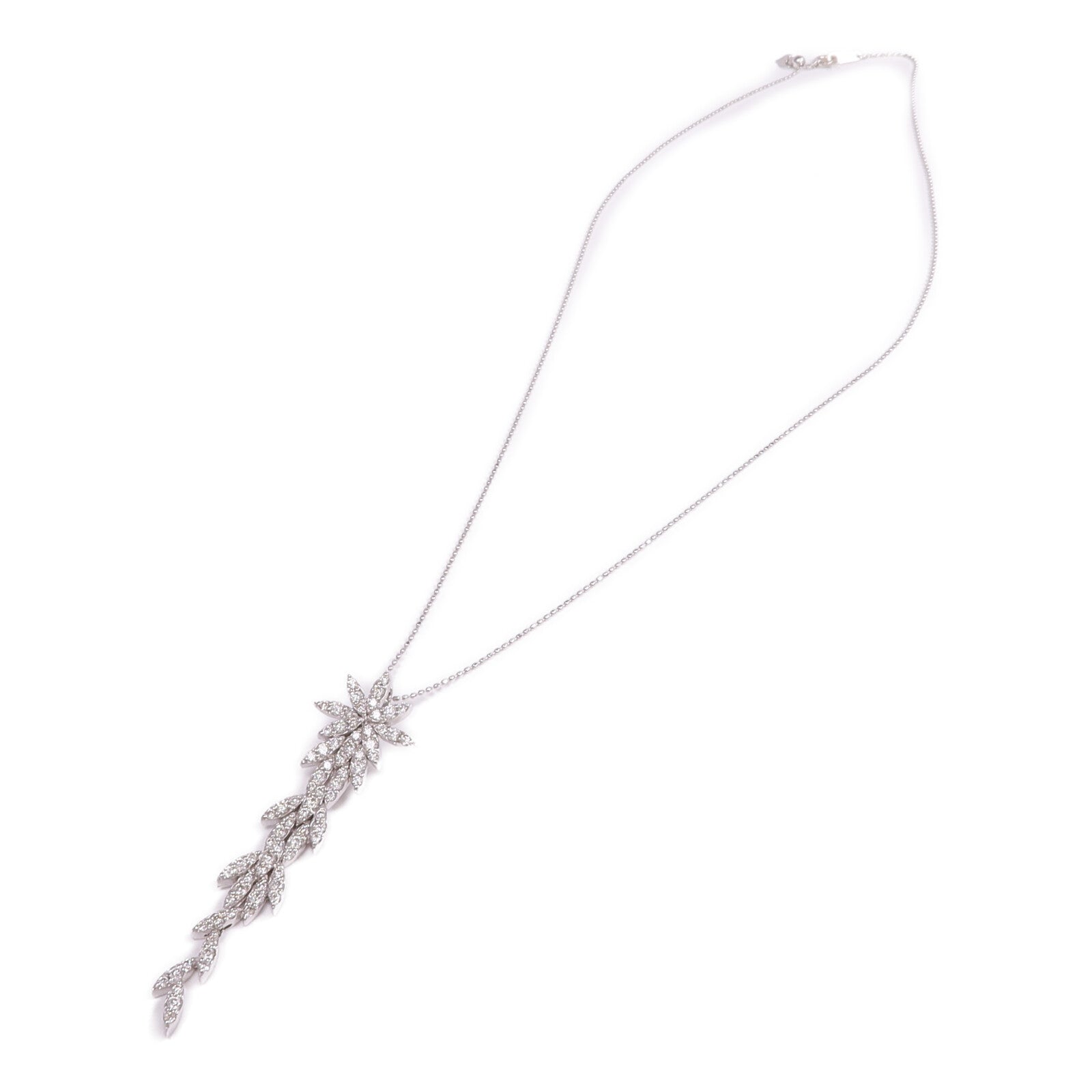 JEWELRY 18K白金Diamond Necklace鑽石項鍊