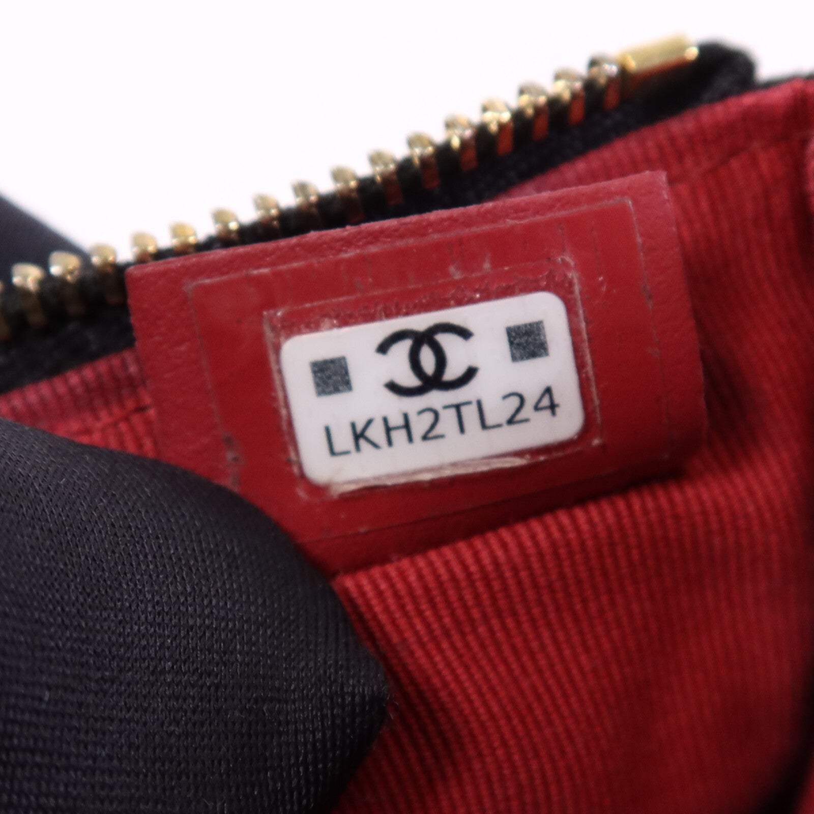 CHANEL 羊皮皮革Chanel 19 Mini Pouch金扣零錢包