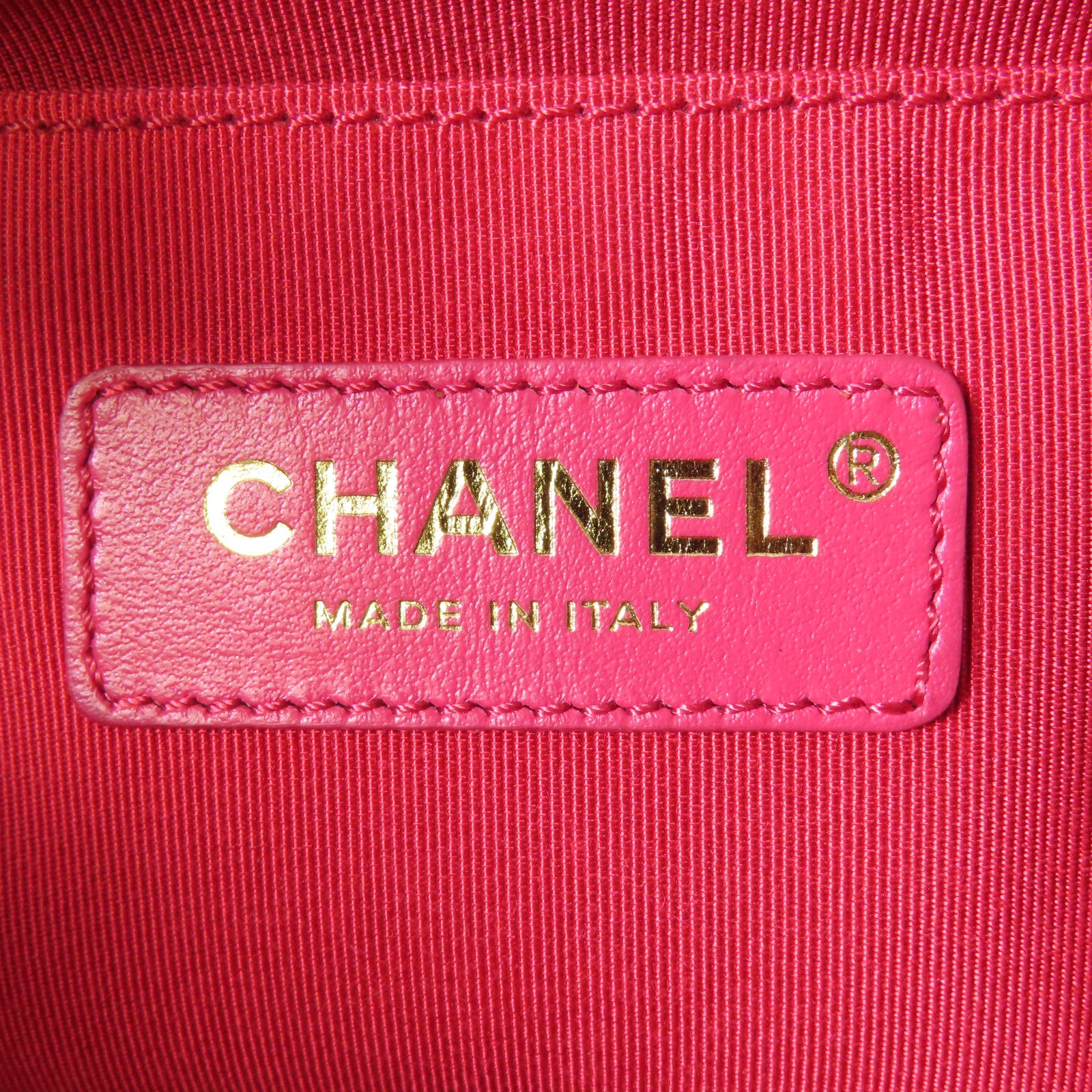 CHANEL CC GHW Bucket Chain Shoulder Bag Calfskin Leather Black