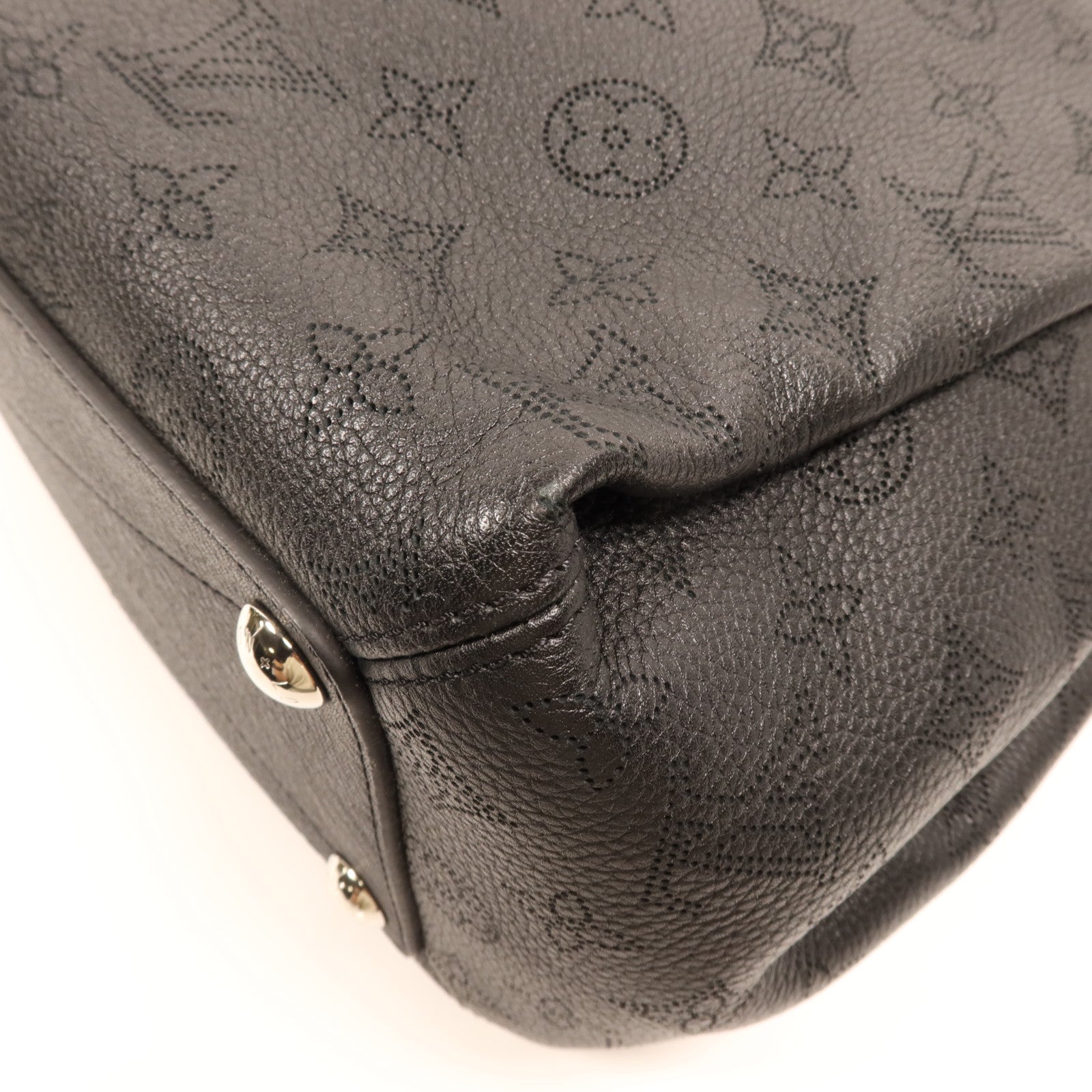 LOUIS VUITTON Mahina Babylone PM銀扣手挽肩背兩用袋