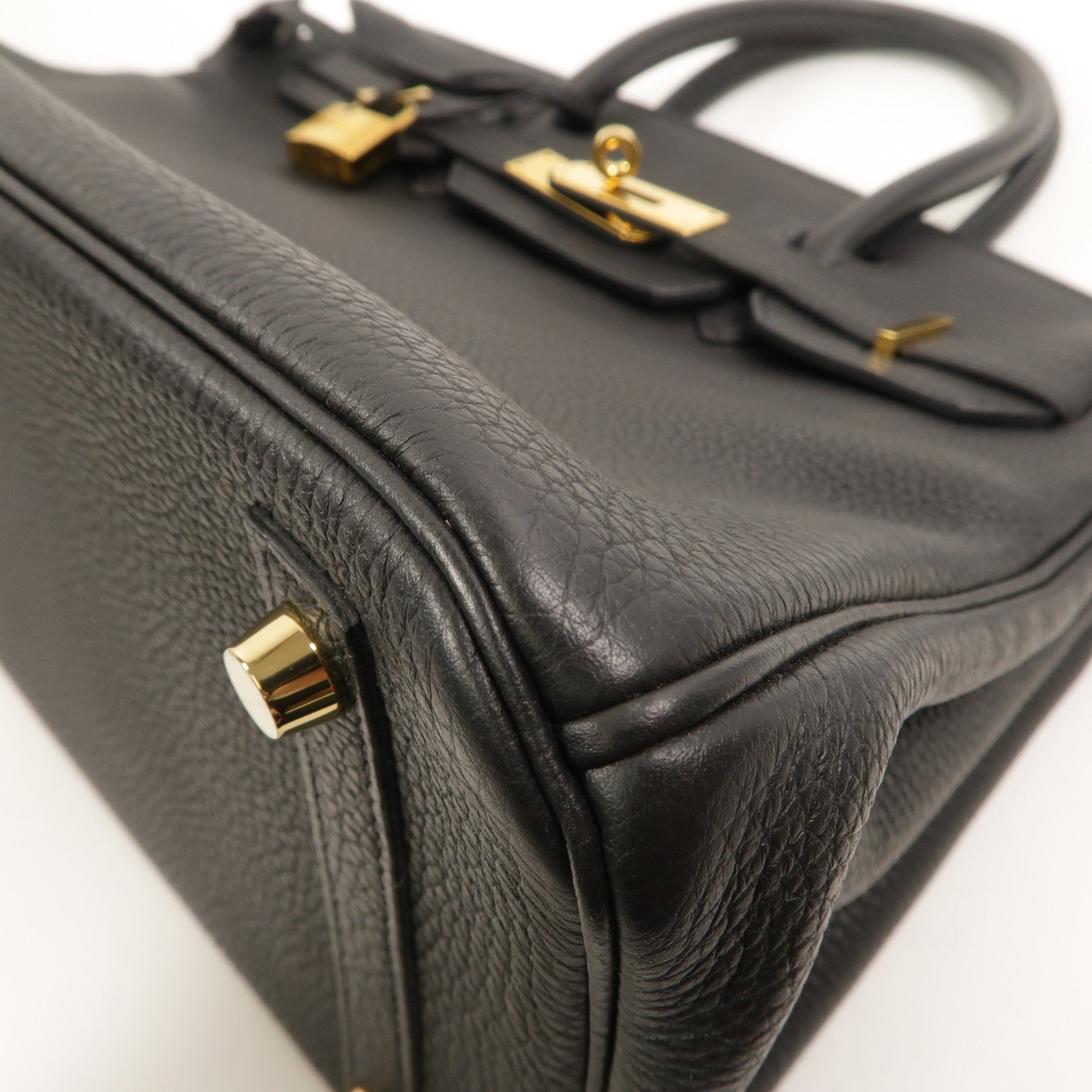 HERMES Togo皮革Birkin 30手挽袋Noir