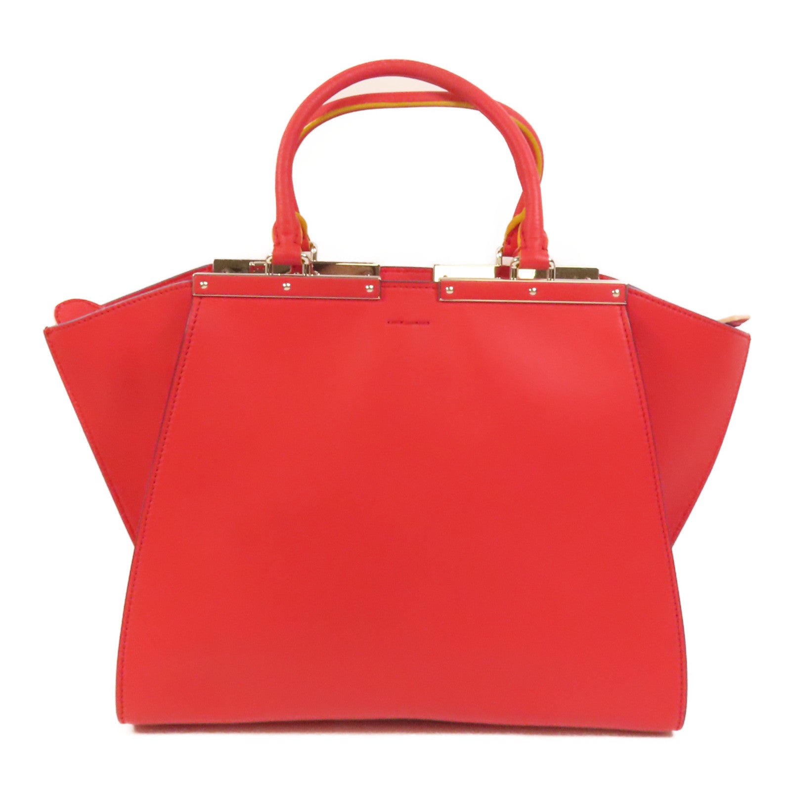 FENDI 牛皮皮革3 Jours銀扣手挽肩背兩用袋