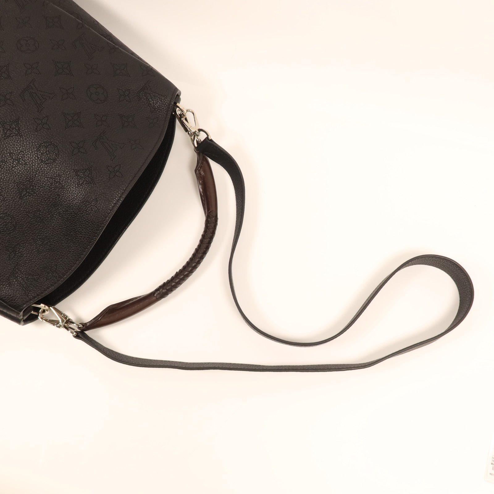 LOUIS VUITTON Mahina Babylone PM銀扣手挽肩背兩用袋