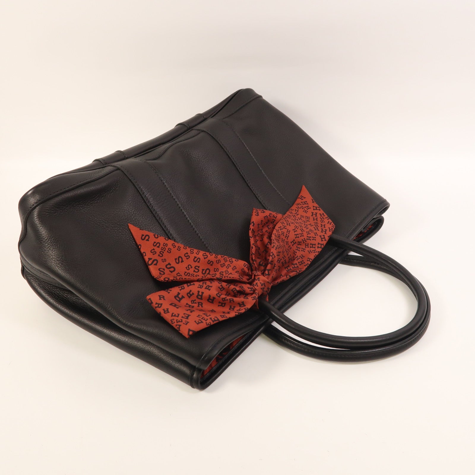 HERMES Swift皮革Twilly Garden Party TPM手挽袋Noir