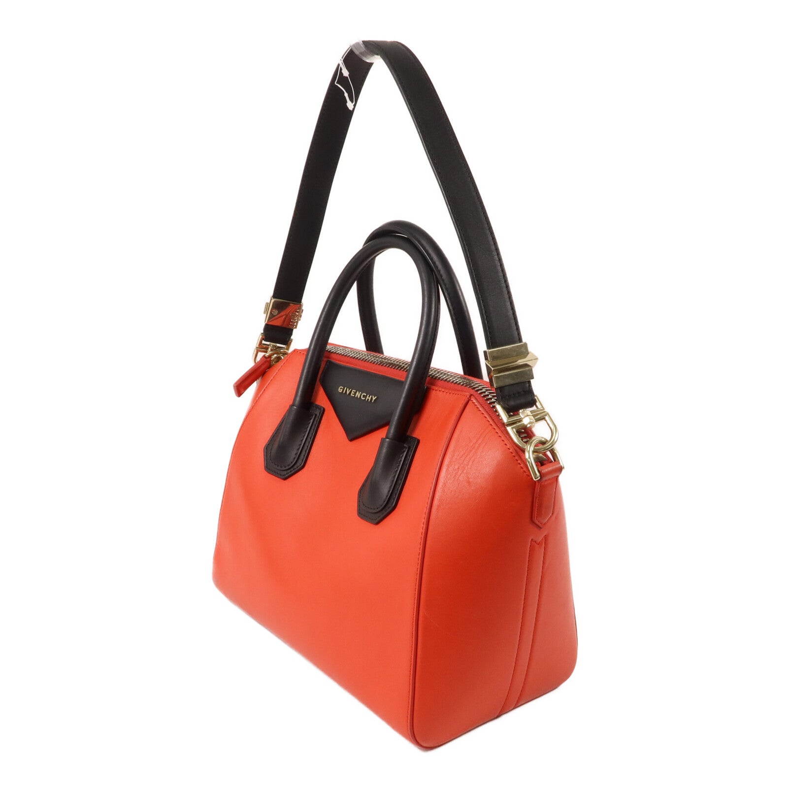 GIVENCHY 牛皮皮革Antigona Bag Small手挽肩背兩用袋