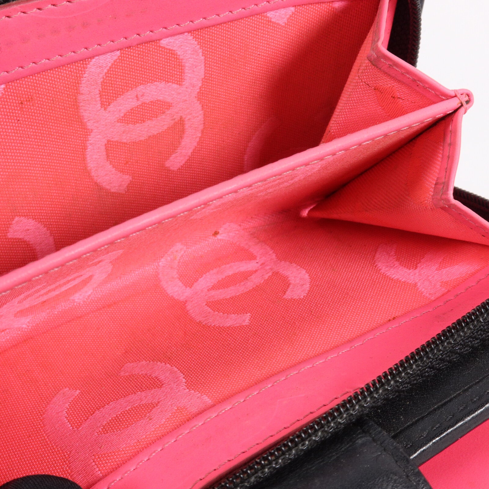 CHANEL 牛皮皮革Cambon Wallet錢包