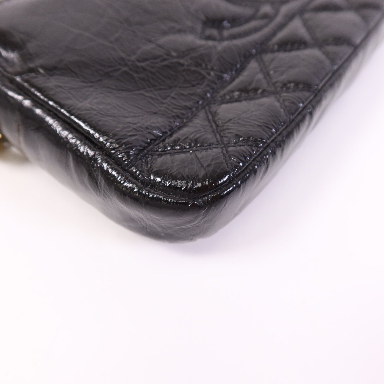 CHANEL 【激減優惠】牛皮皮革WOC Wallet On Chain鏈帶肩背袋