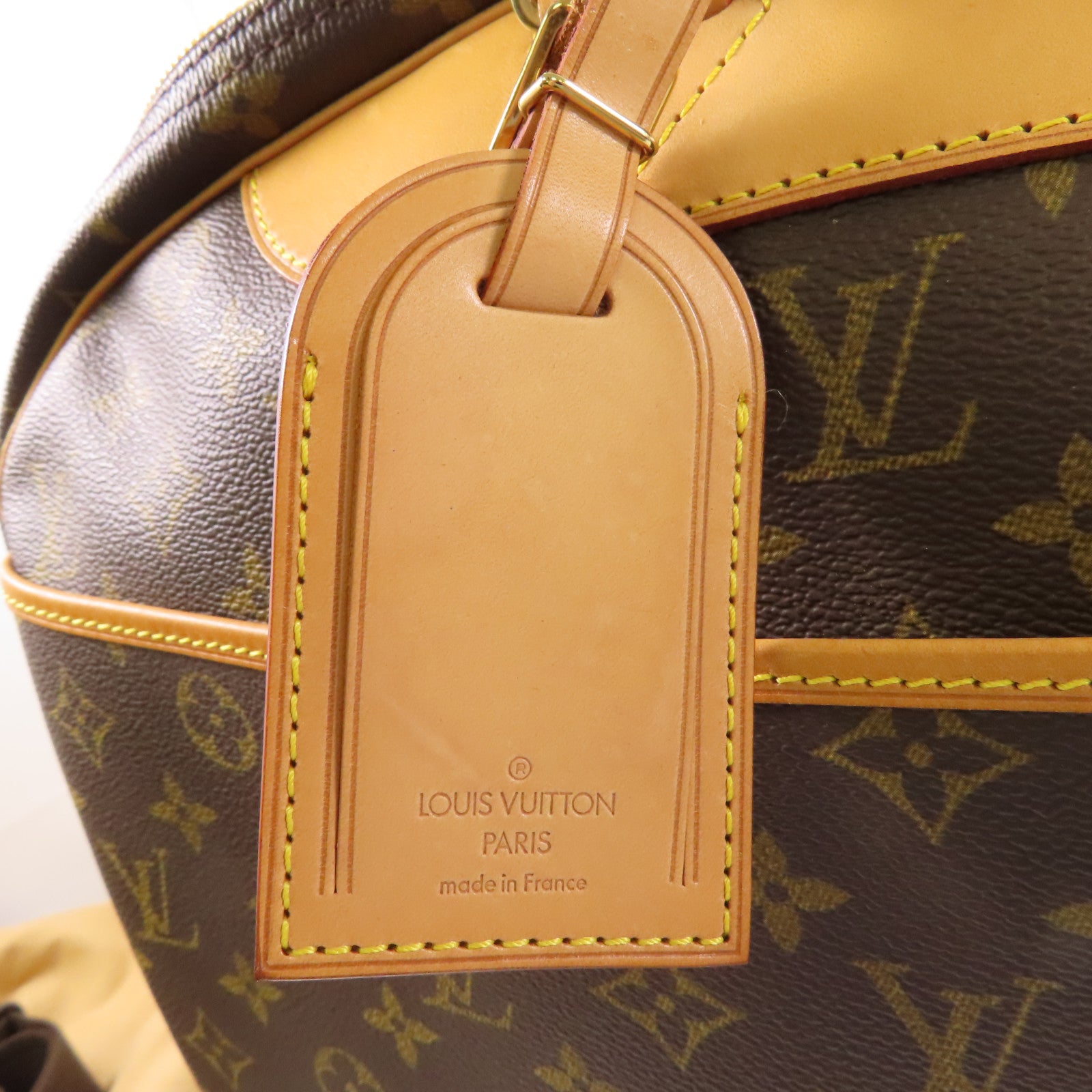 LOUIS VUITTON LV GHW Alize 24H 2 Way Shoulder Boston Bag M41399 Monogram Brown