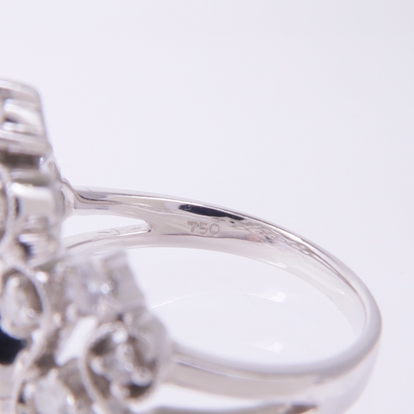 JEWELRY 【激減優惠】18K白金Diamond Ring鑽石戒指US#5.5