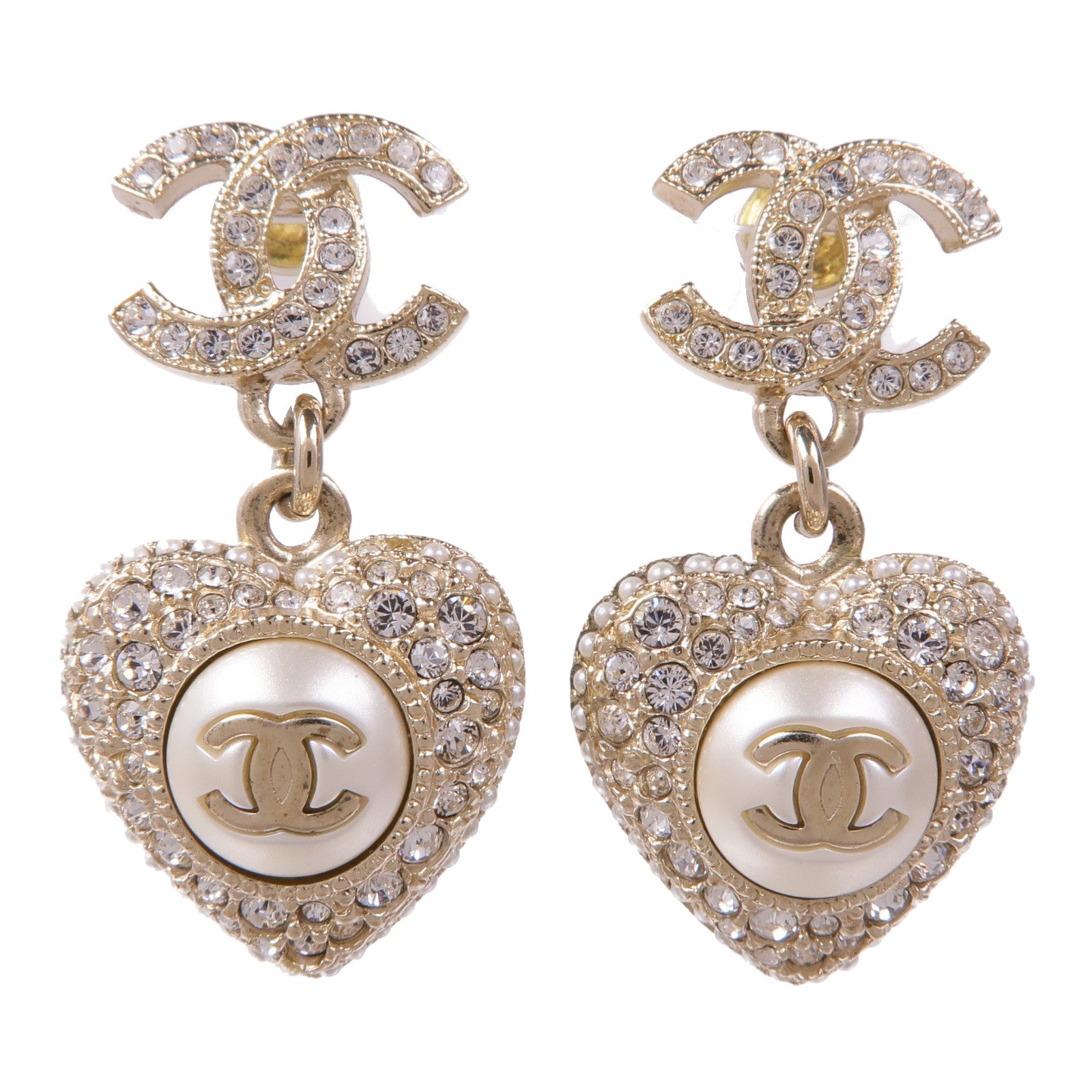 CHANEL PVC/金屬Earrings耳環