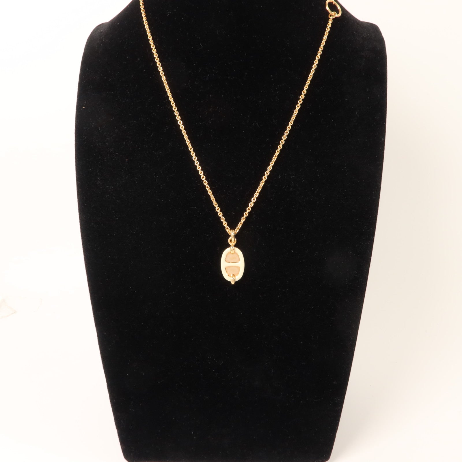 HERMES 金屬Mini Malillon Pendant項鍊
