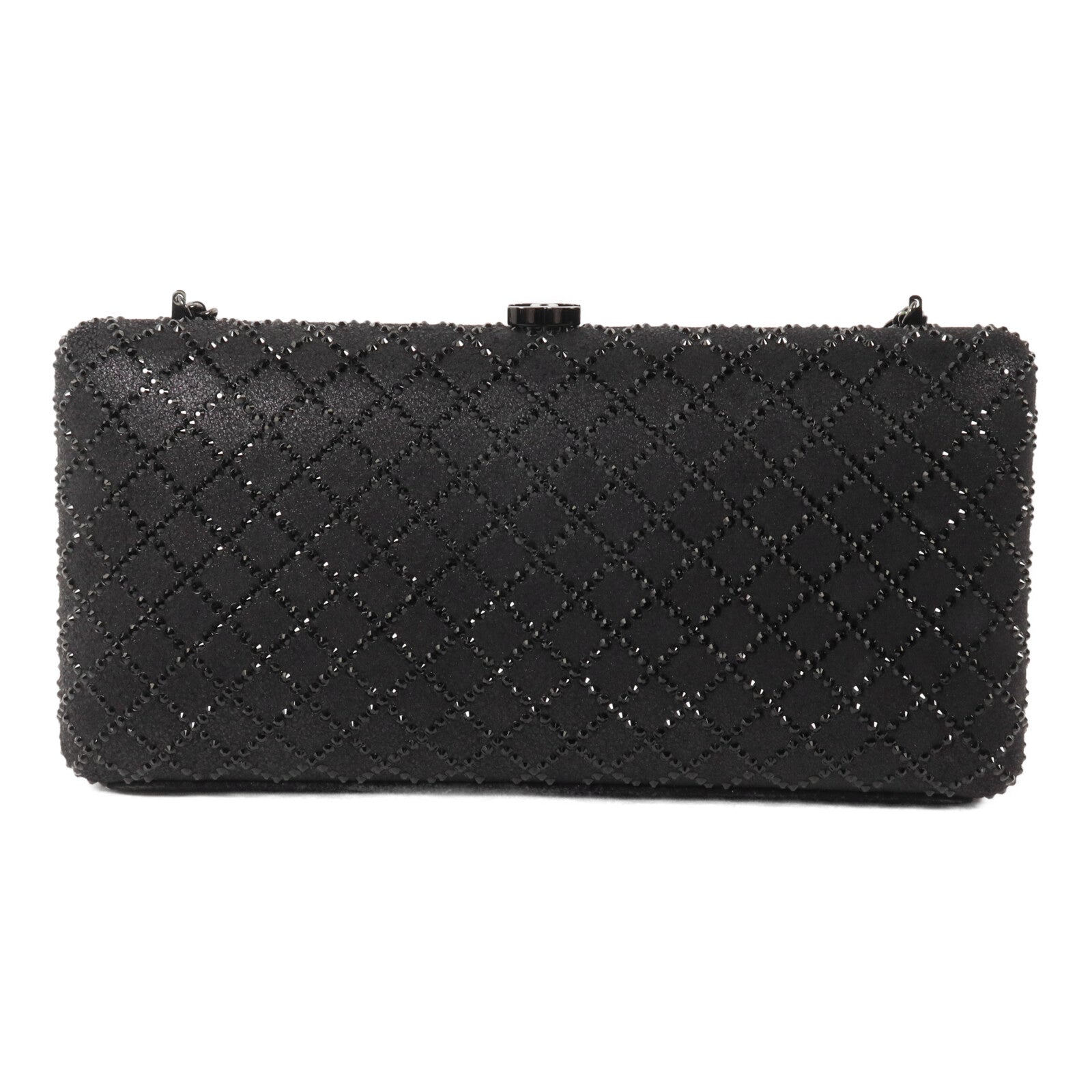 CHANEL 牛皮皮革Quilted Clutch鏈帶肩背袋