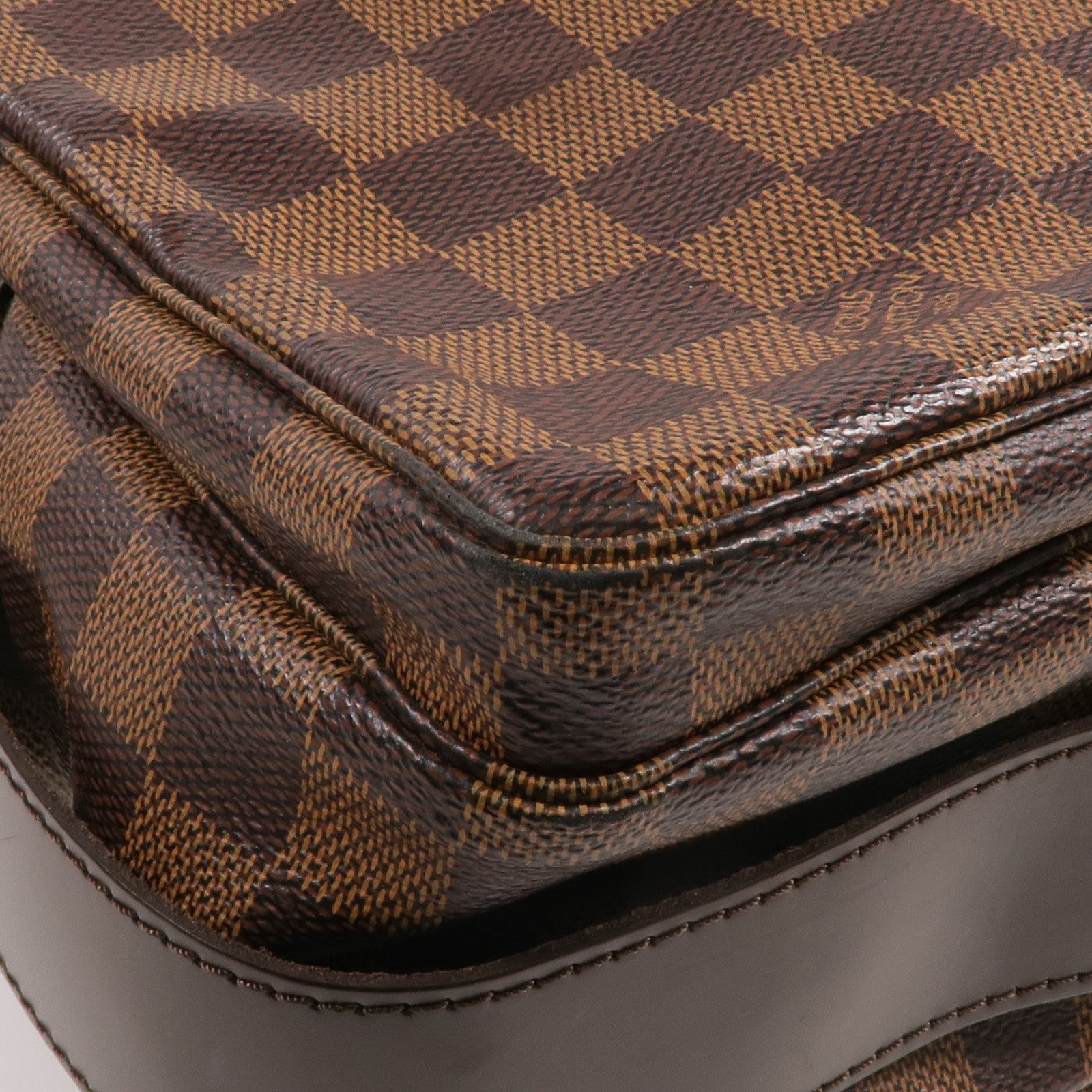 LOUIS VUITTON Damier Naviglio金扣肩背袋