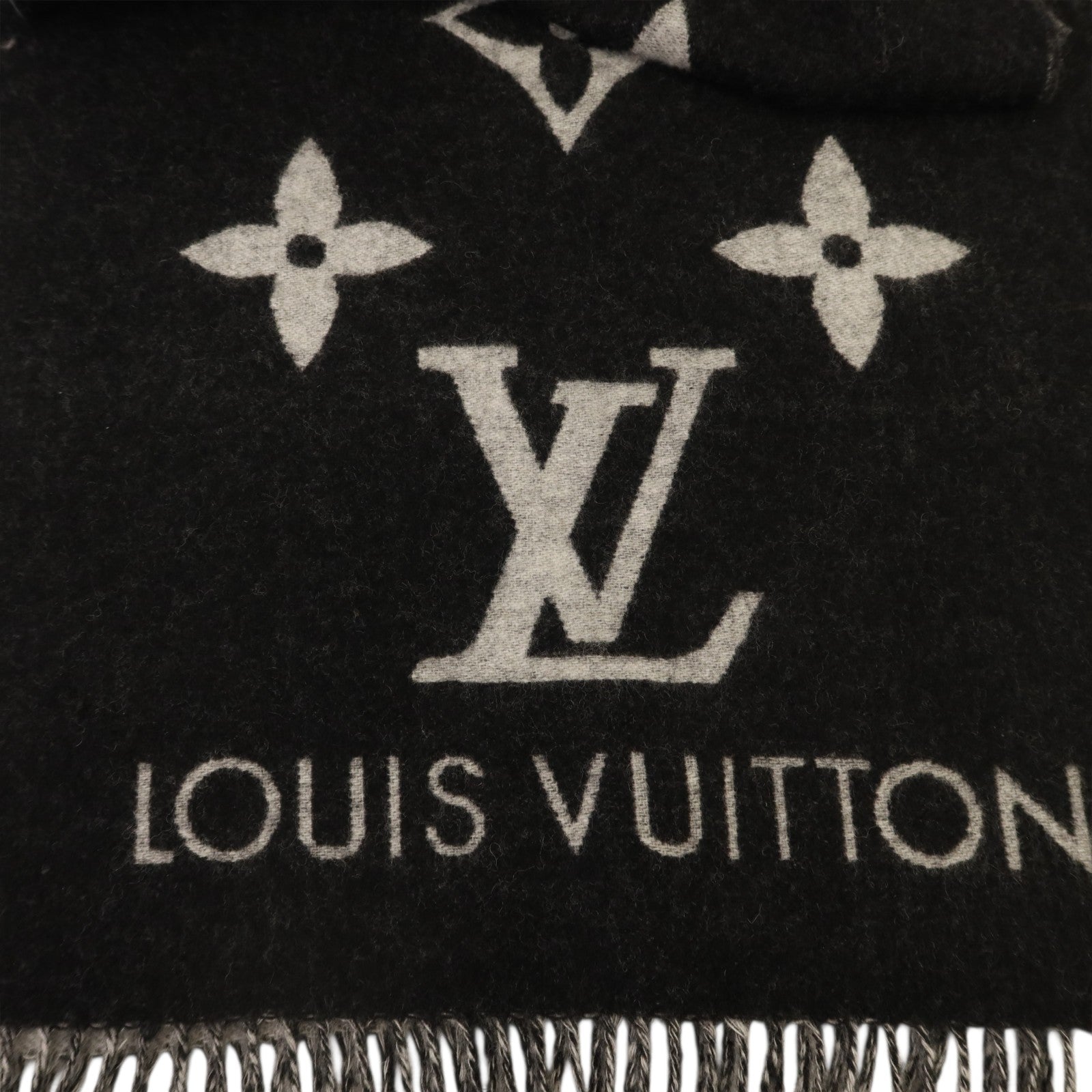 LOUIS VUITTON 羊絨Reykjavik 190x45圍巾