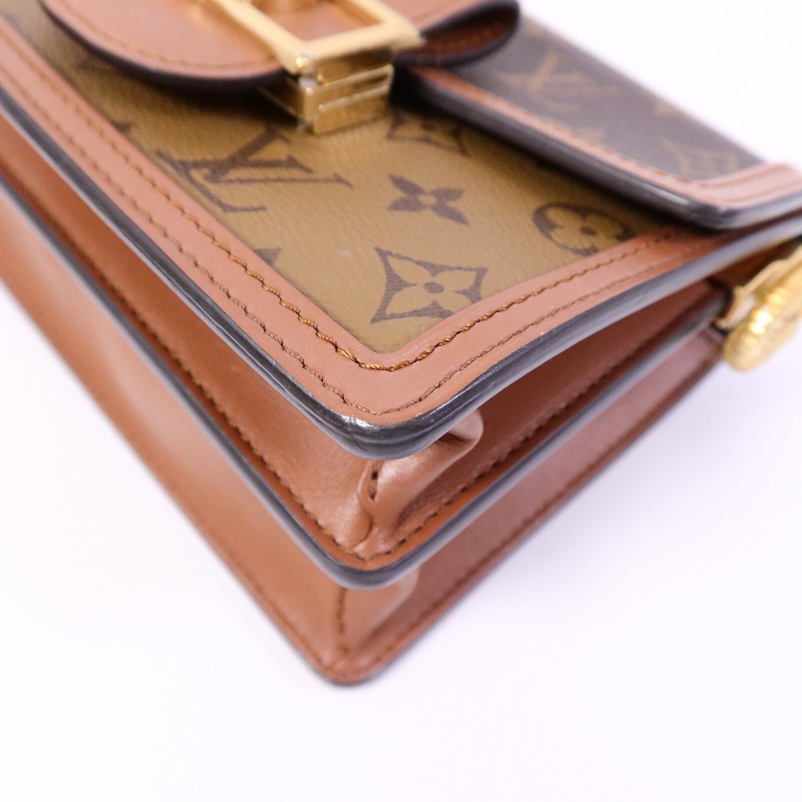 LOUIS VUITTON 【激減優惠】Monogram Reverse Mini Dauphine肩背袋