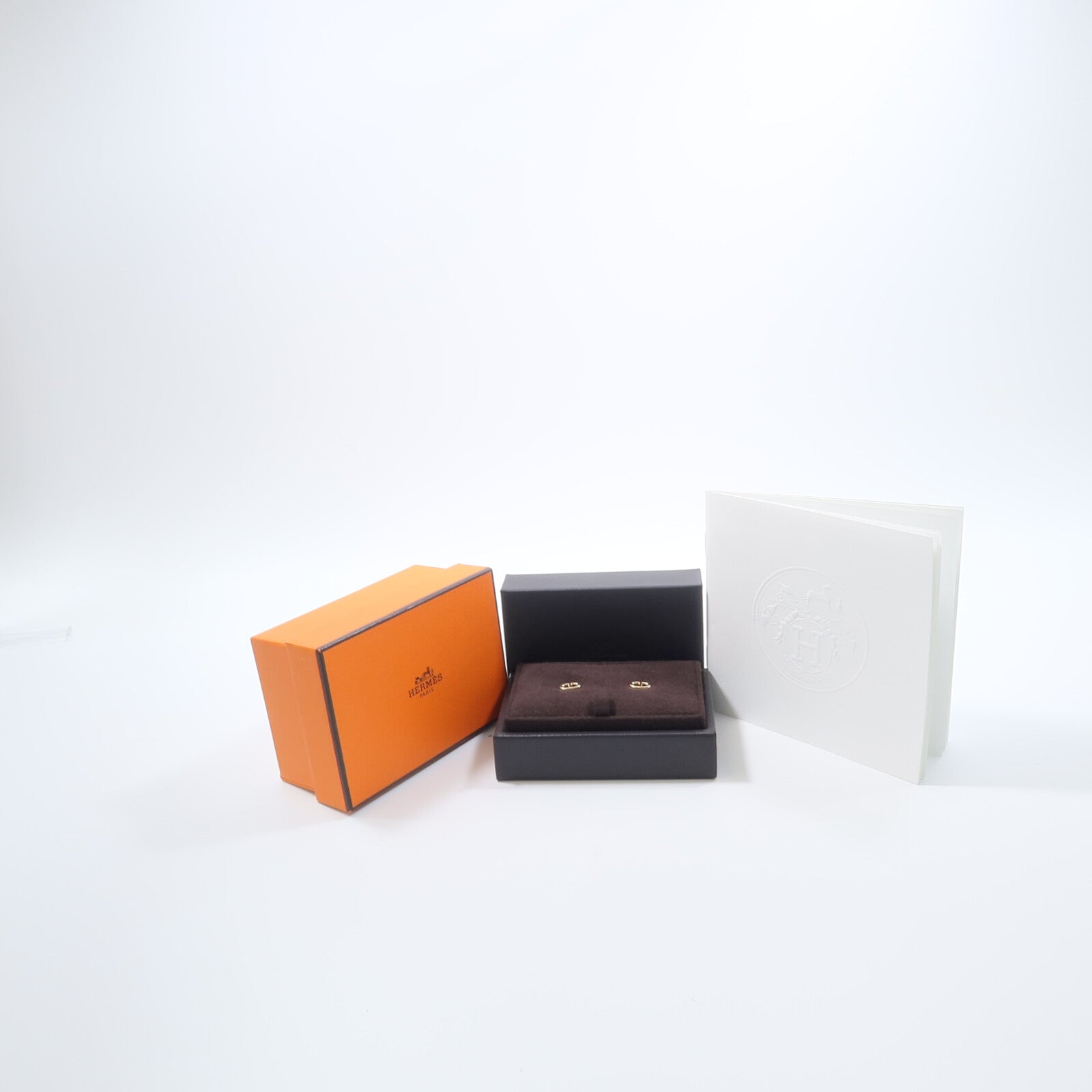HERMES 18K玫瑰金Farandole Earrings耳環
