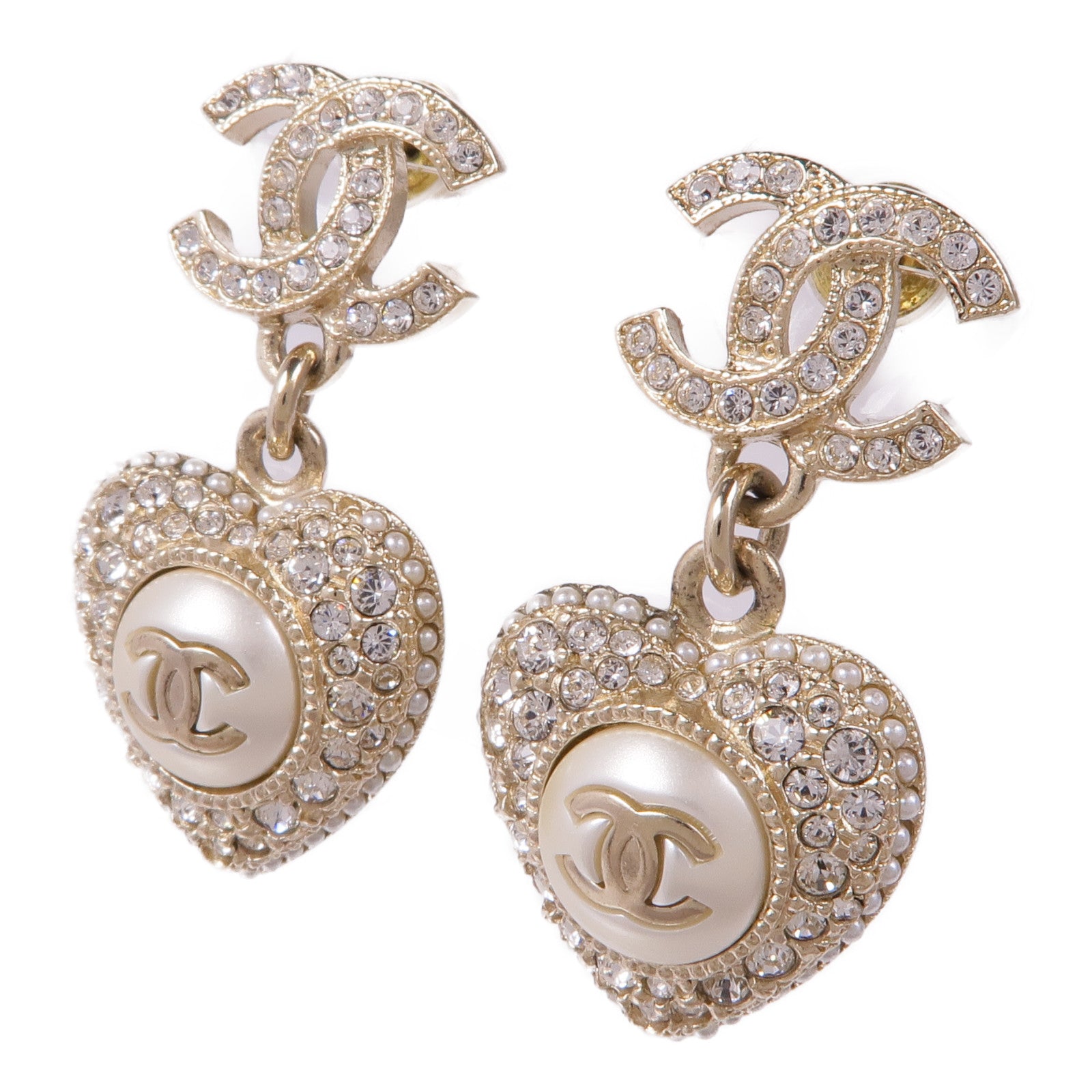 CHANEL PVC/金屬Earrings耳環