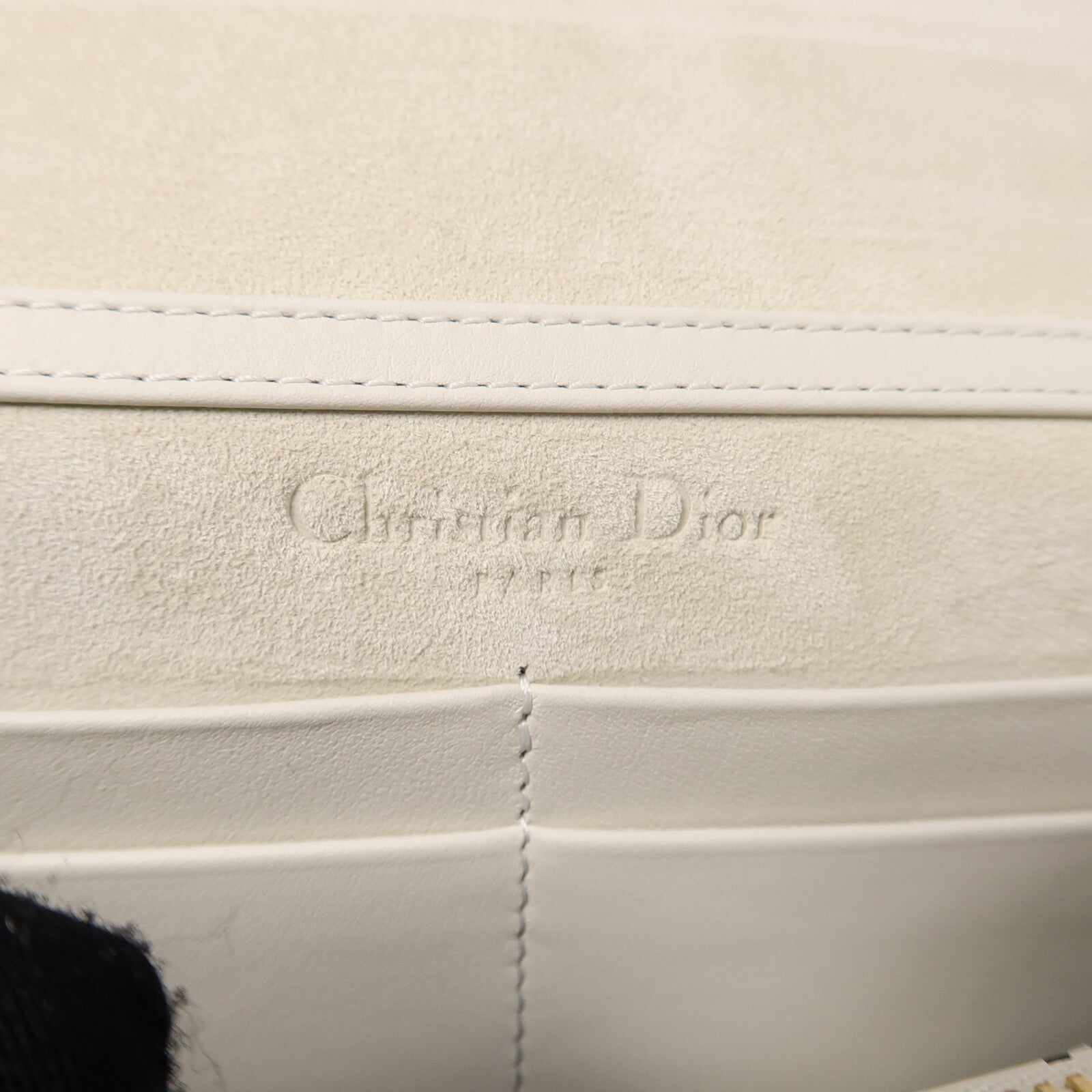 Dior 牛皮皮革Toile De Jouy WOC鏈帶肩背袋