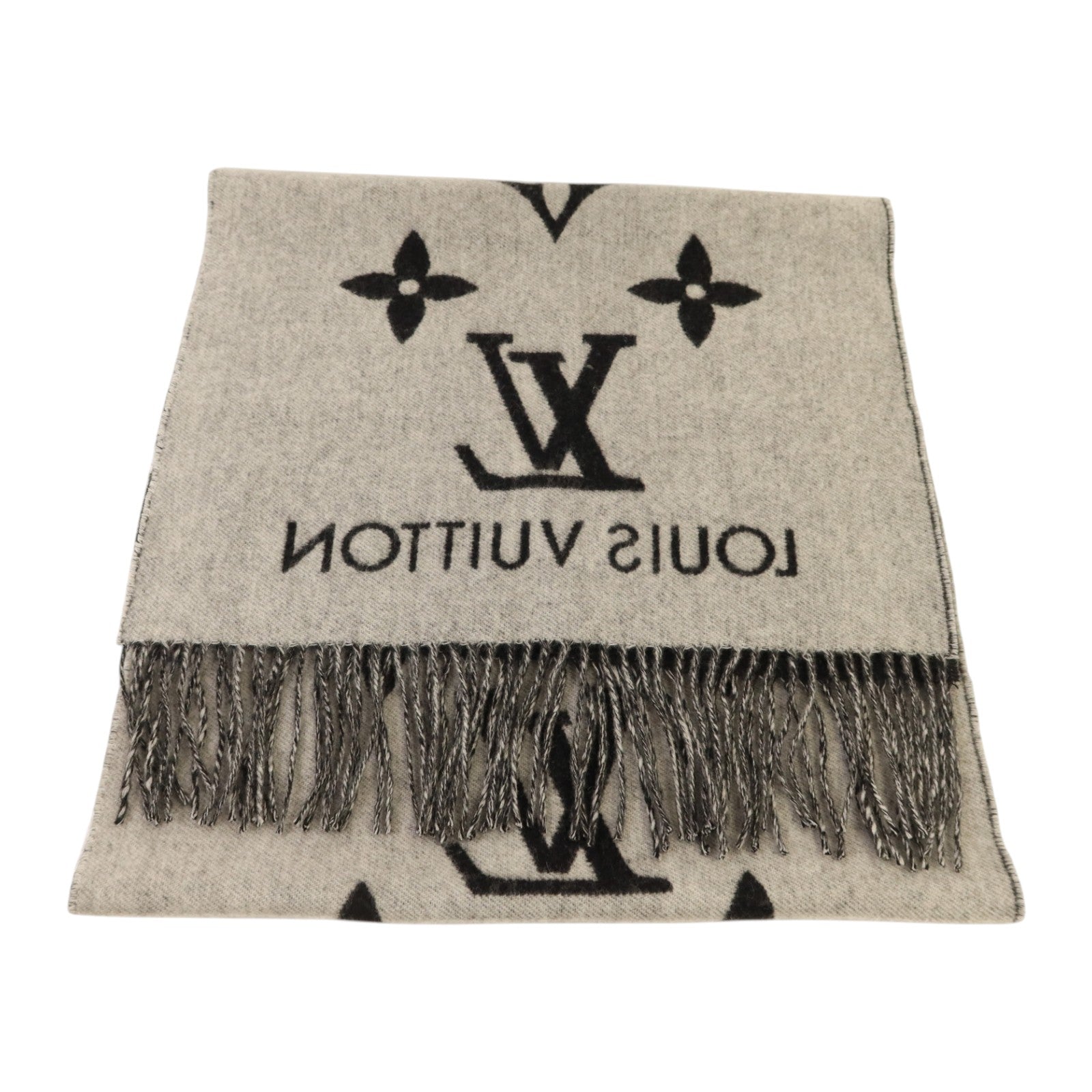 LOUIS VUITTON 羊絨Reykjavik 190x45圍巾