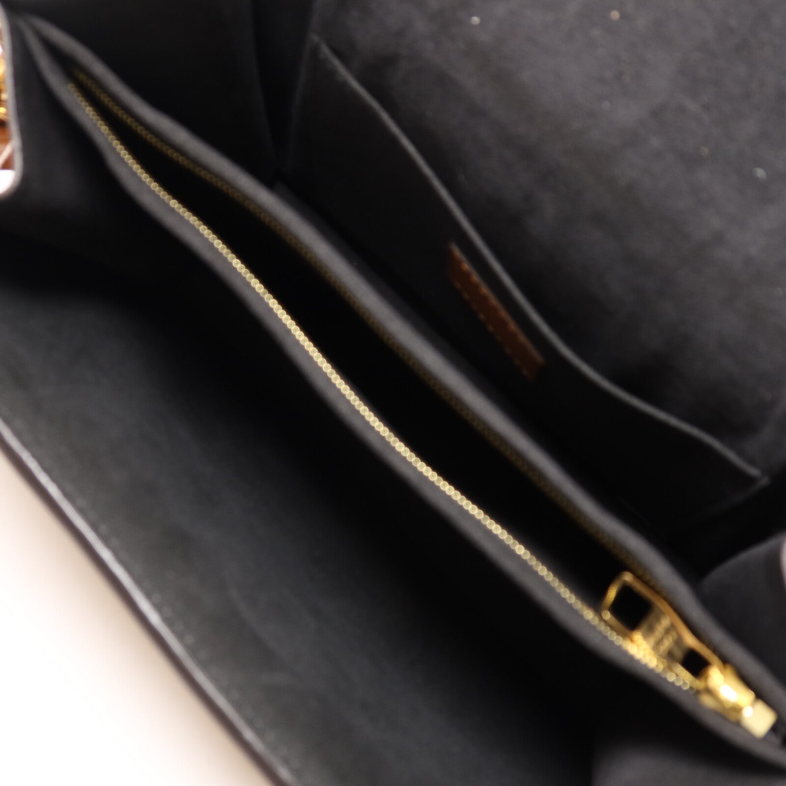 LOUIS VUITTON Monogram/Monogram Reverse Dauphine MM鏈帶手挽肩背兩用袋