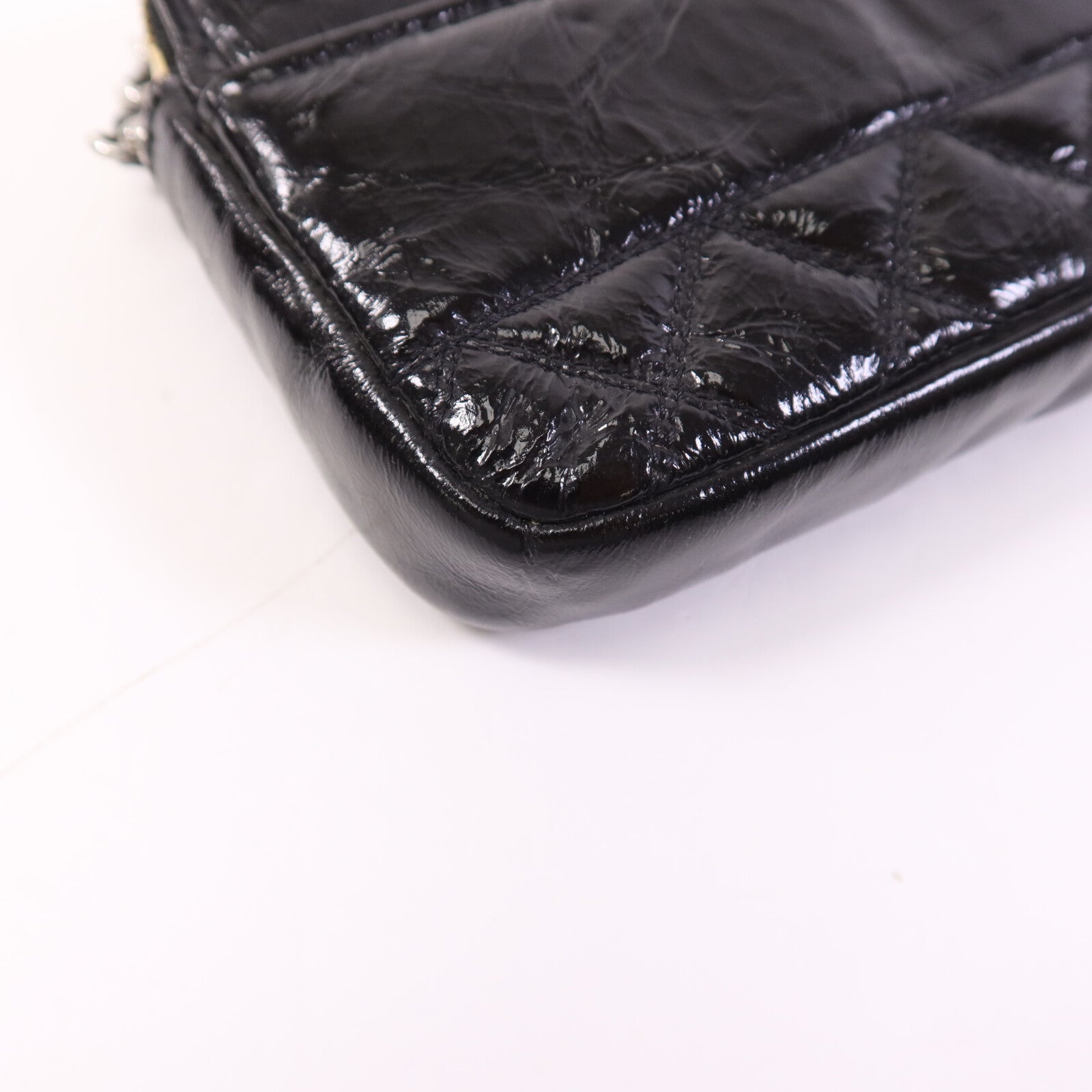 CHANEL 【激減優惠】牛皮皮革WOC Wallet On Chain鏈帶肩背袋