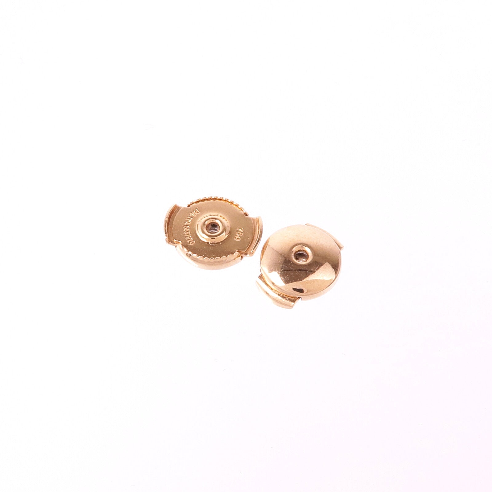 HERMES 【激減優惠】18K玫瑰金Finesse Diamond Earrings鑽石耳環
