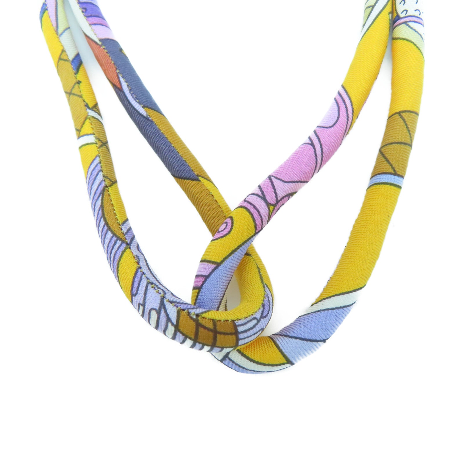 HERMES 【激減優惠】絲質Necklace項鍊橙色/粉紅色/紫色/啡色#40cm