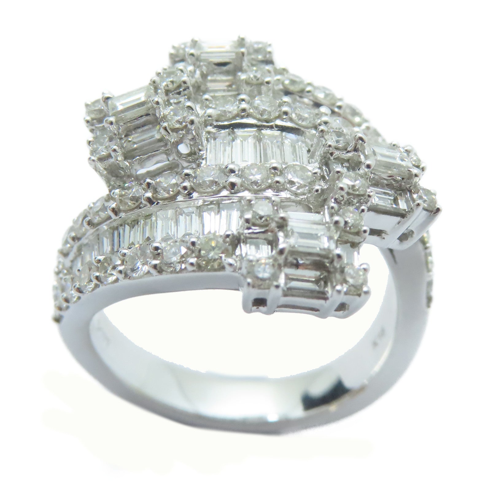 JEWELRY 18K白金/1.77ct鑽石Diamond Ring戒指US#6