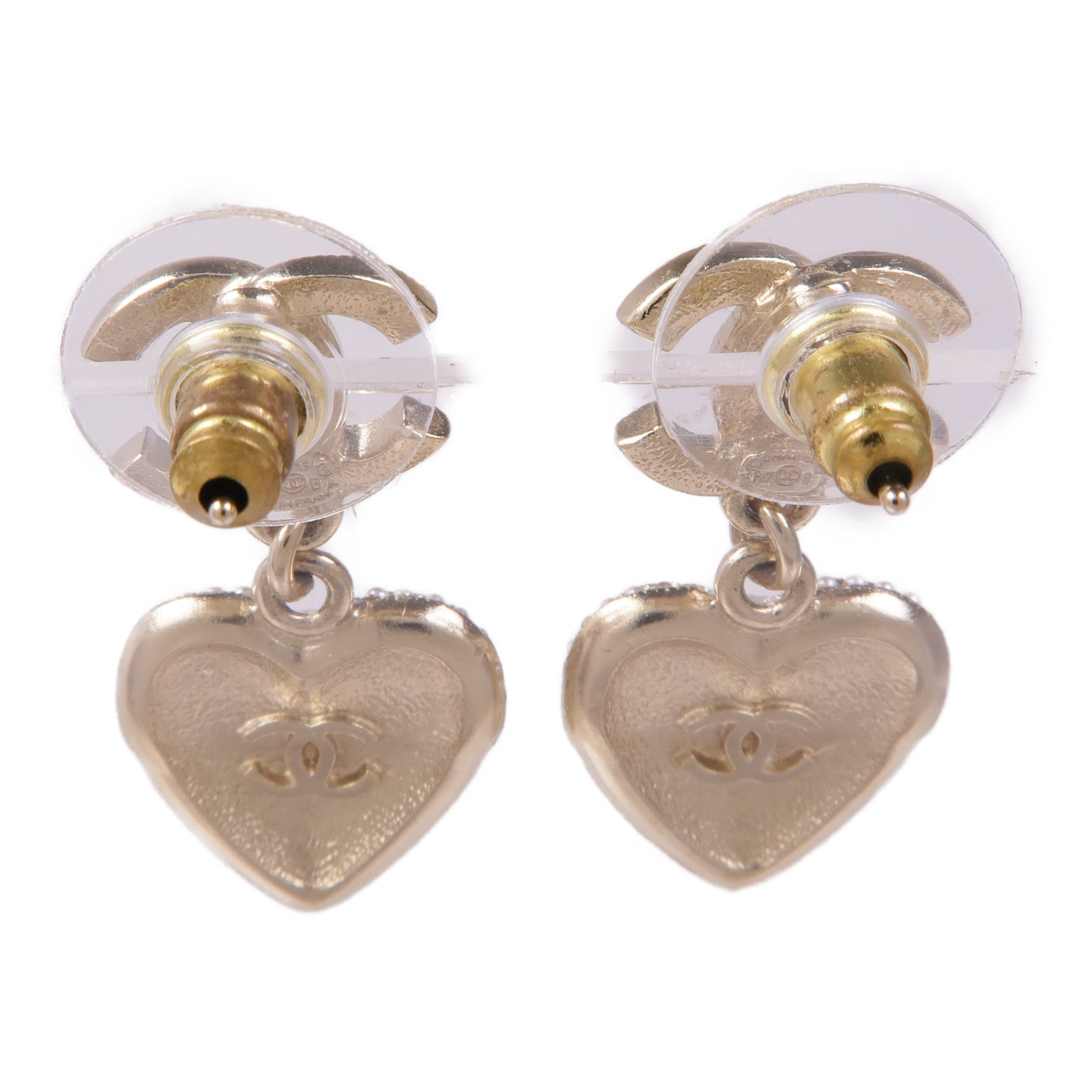 CHANEL PVC/金屬Earrings耳環