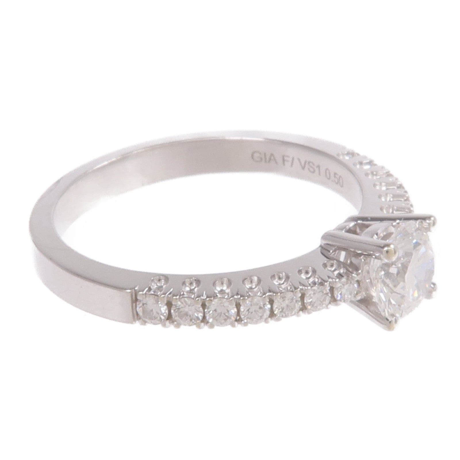 JEWELRY 18K白金Diamond Ring鑽石戒指