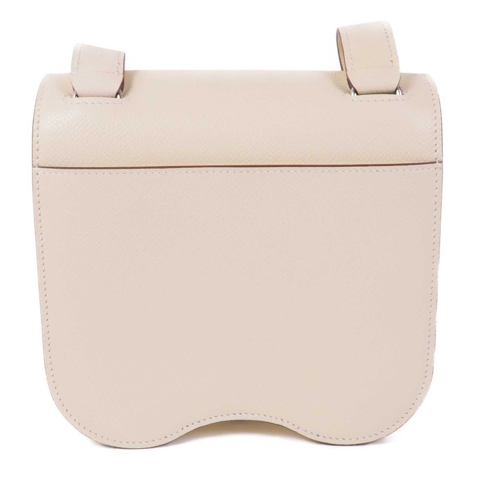 HERMES Epsom皮革Della Cavalleria Mini銀扣肩背袋