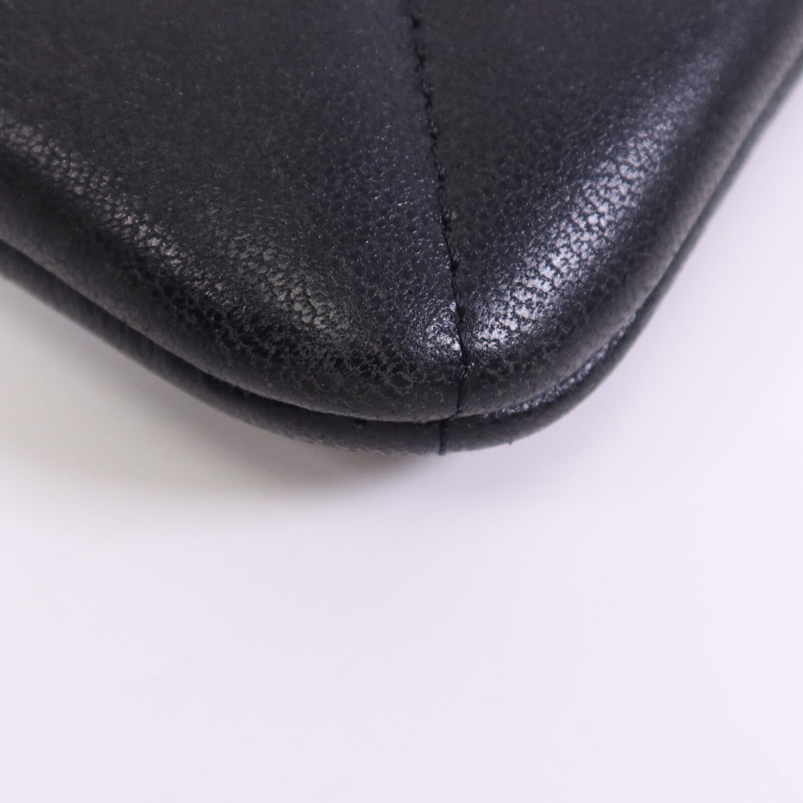 CHANEL 羊皮皮革Chanel 19 Mini Pouch金扣零錢包