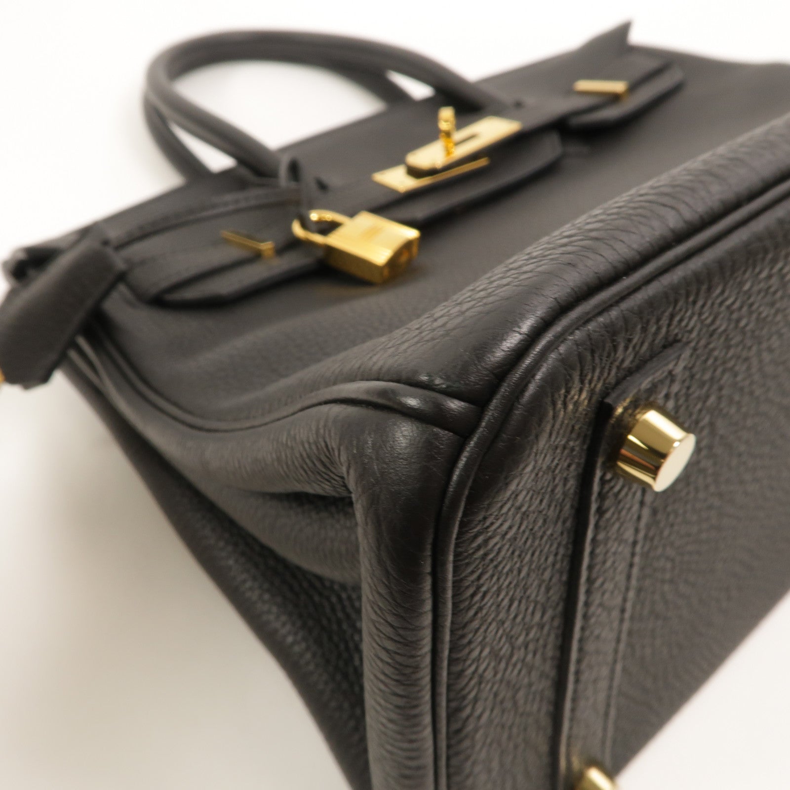 HERMES Togo皮革Birkin 30手挽袋Noir
